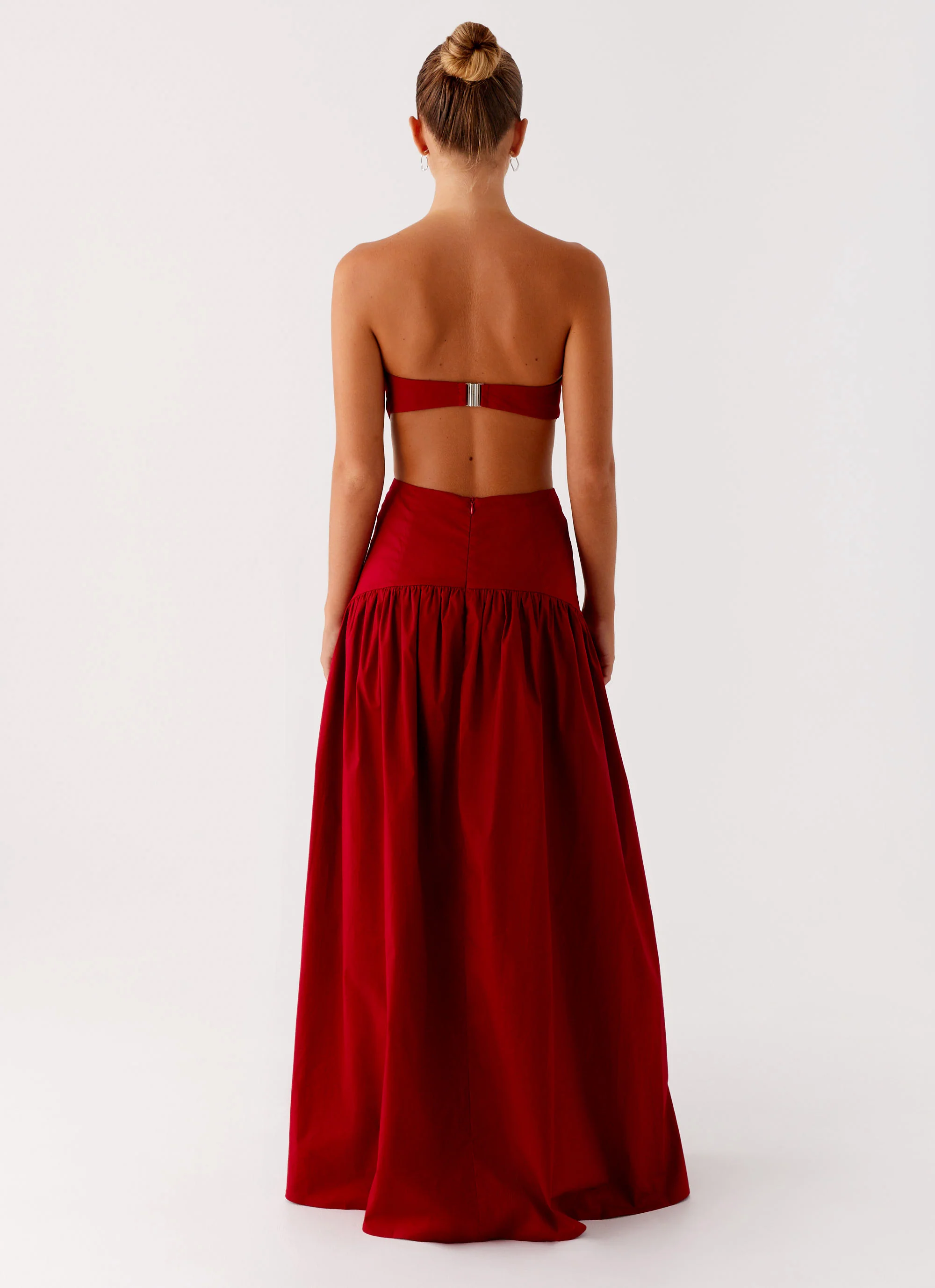 Aamari Maxi Dress - Red - Image 4