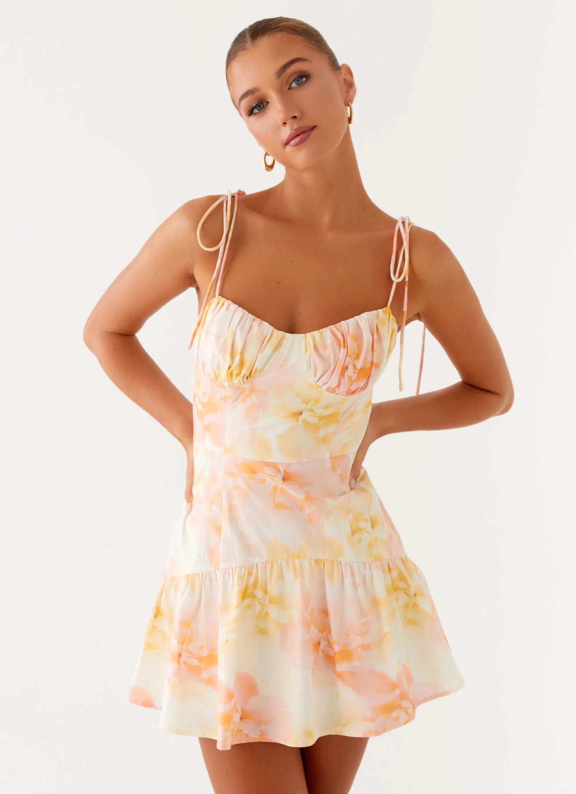 Abby Mini Dress - Floral Print - Image 5