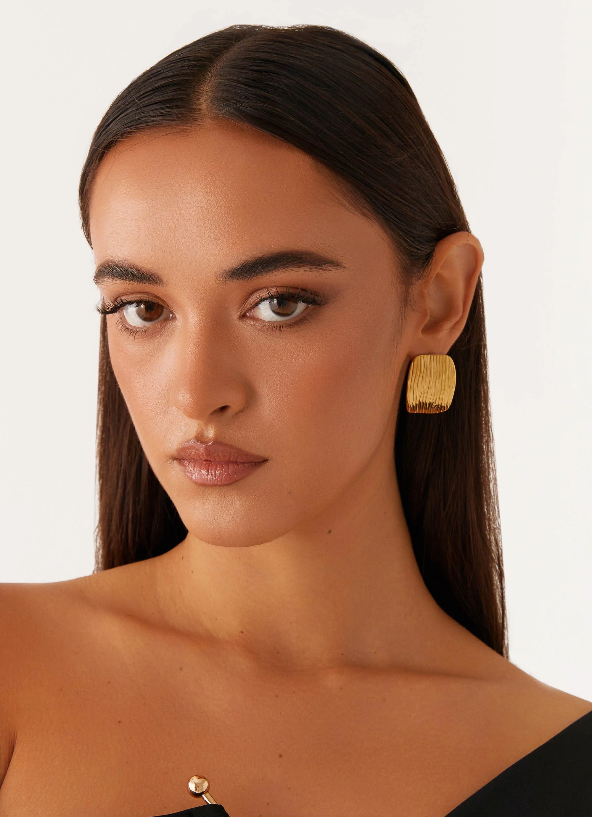 About Last Night Earrings - Gold - Image 4