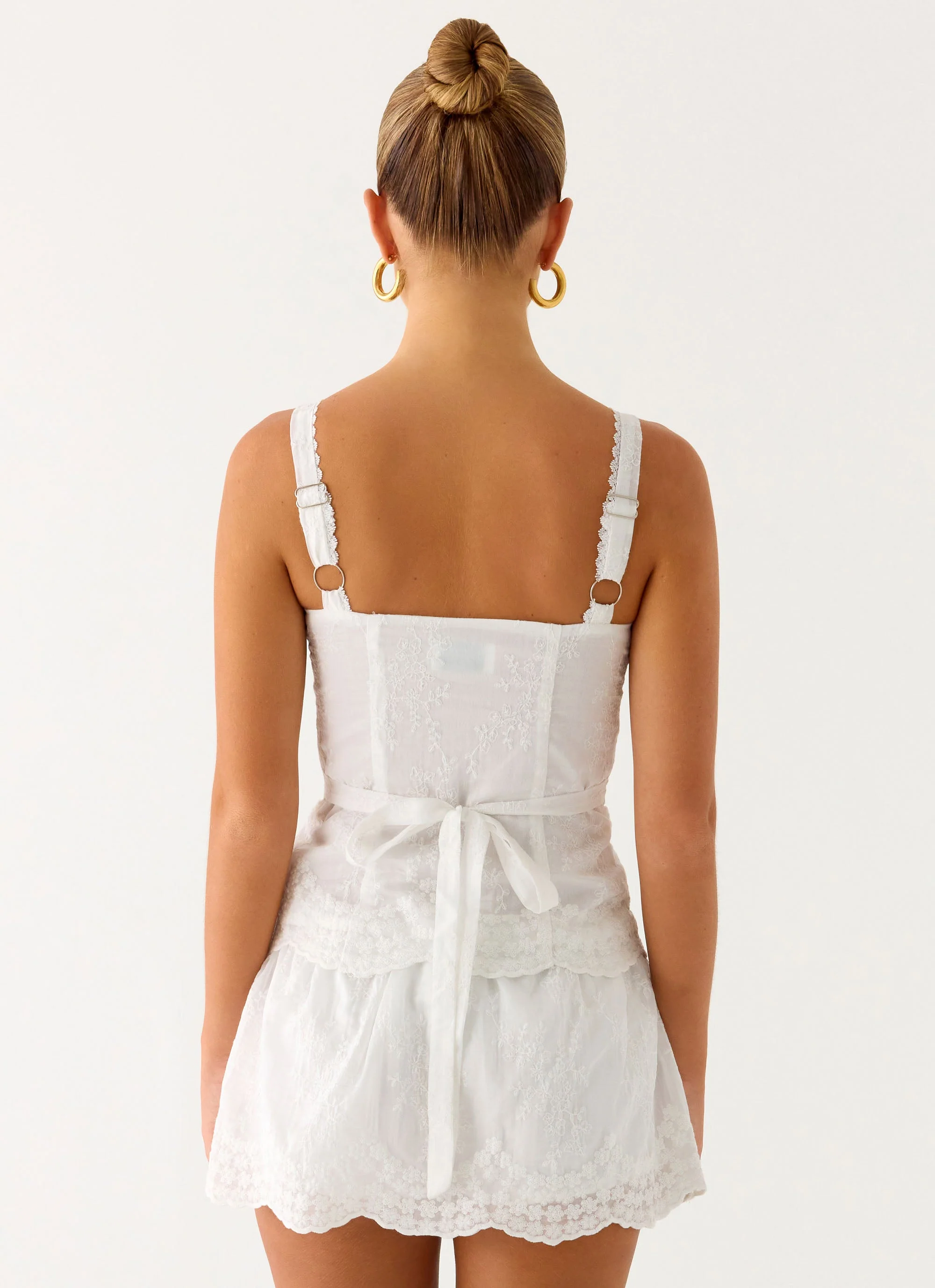 Addictive Mini Skort - White - Image 4