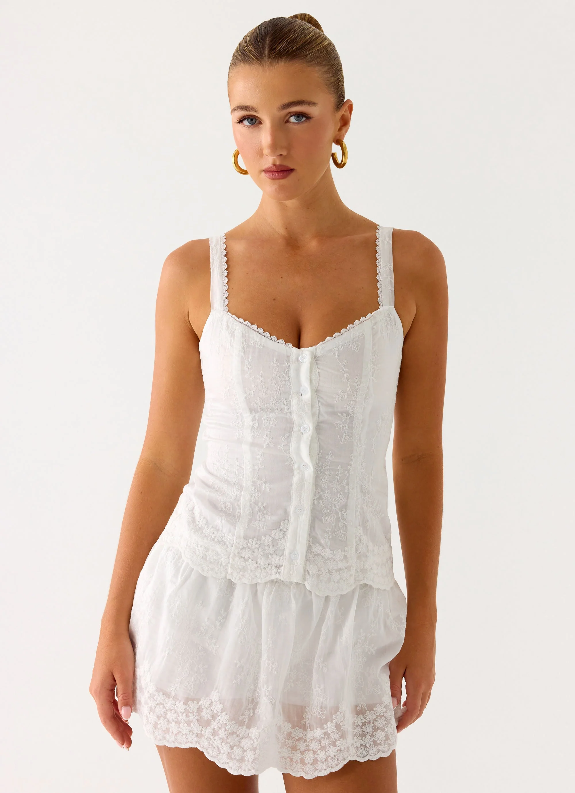 Addictive Mini Skort - White - Image 6