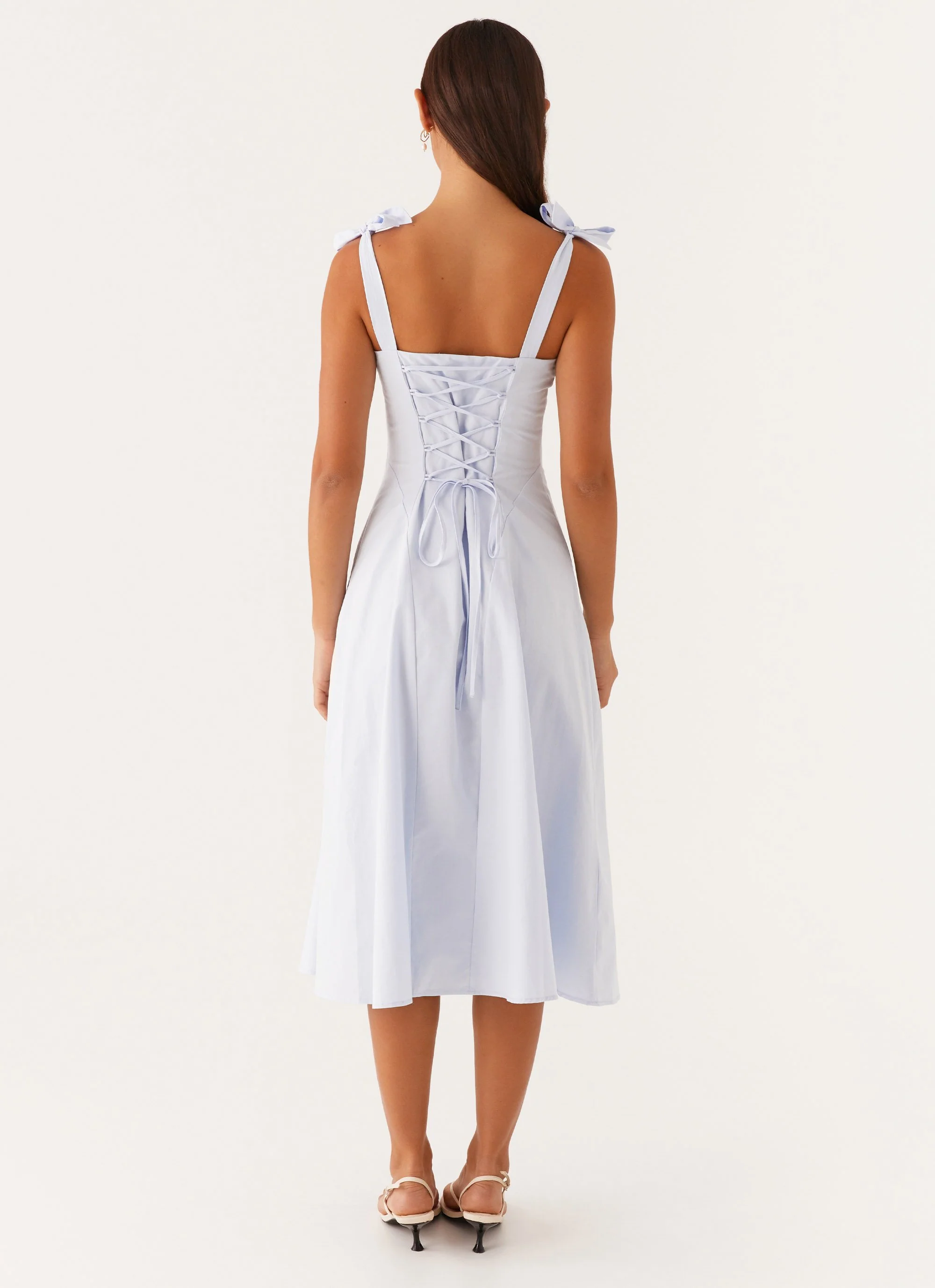 Adela Midi Dress - Blue - Image 5
