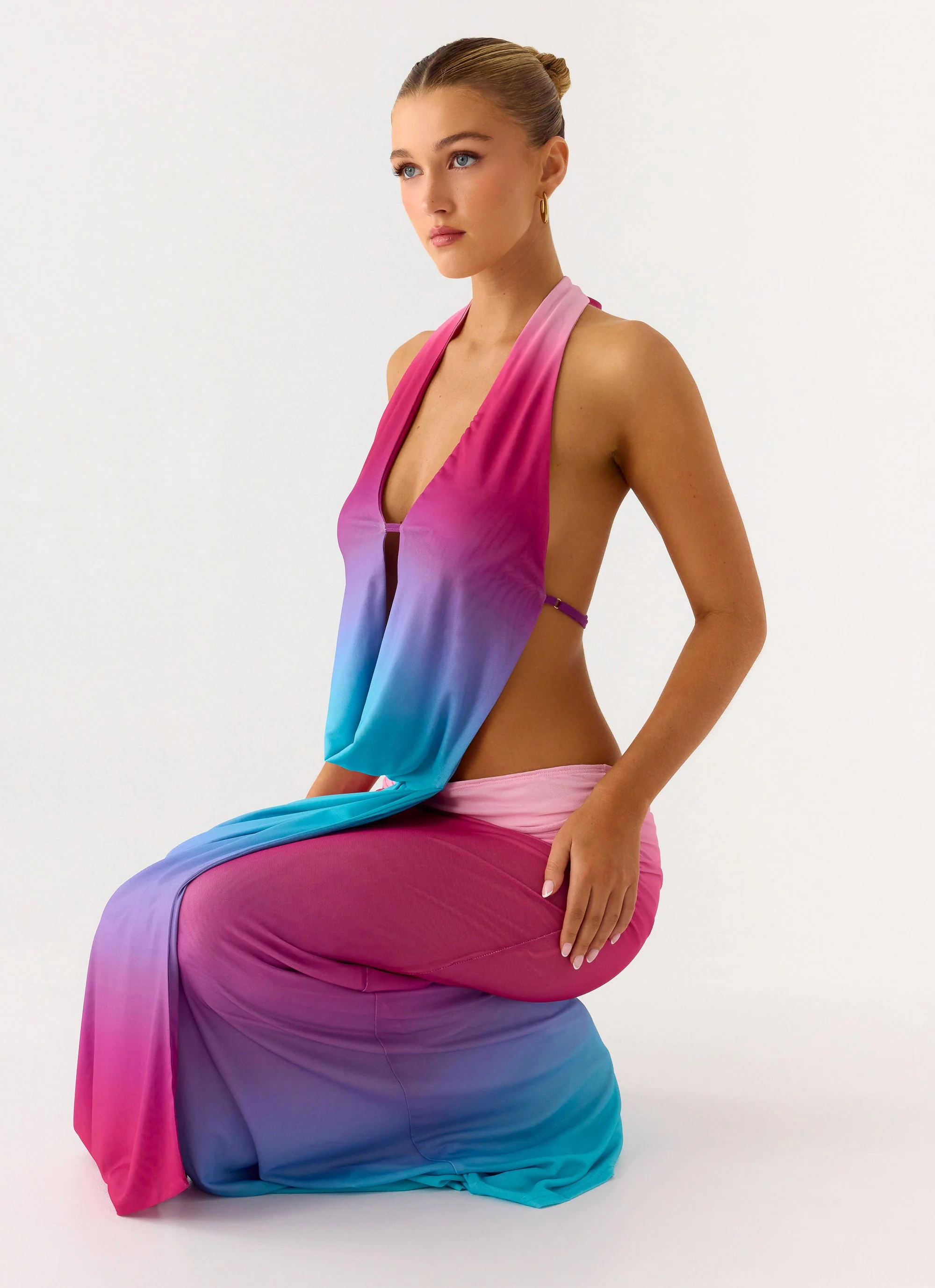 After Bloom Maxi Dress - Disco Ombre - Image 6