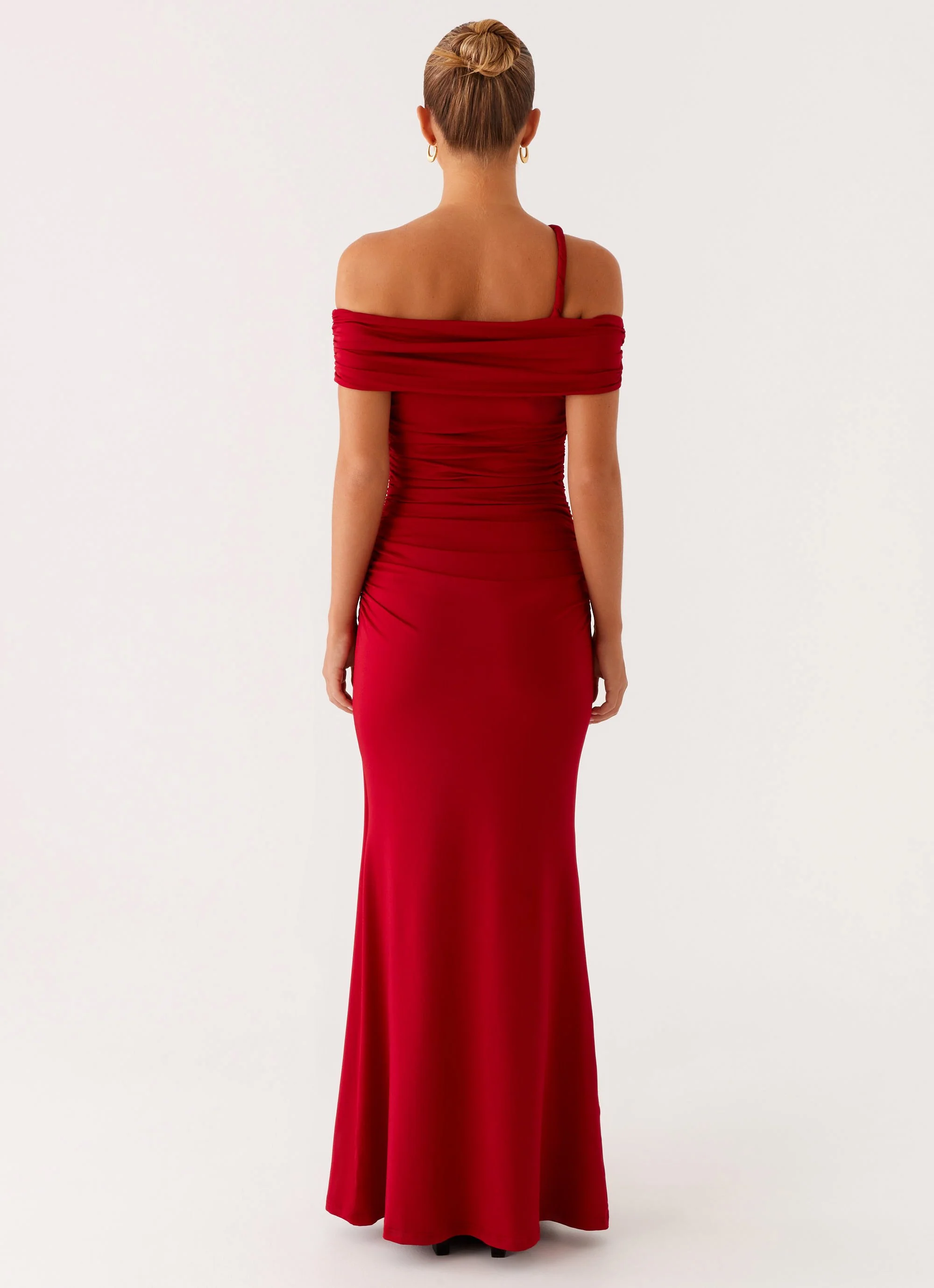 After This Maxi Dress - Raspberry - Image 5