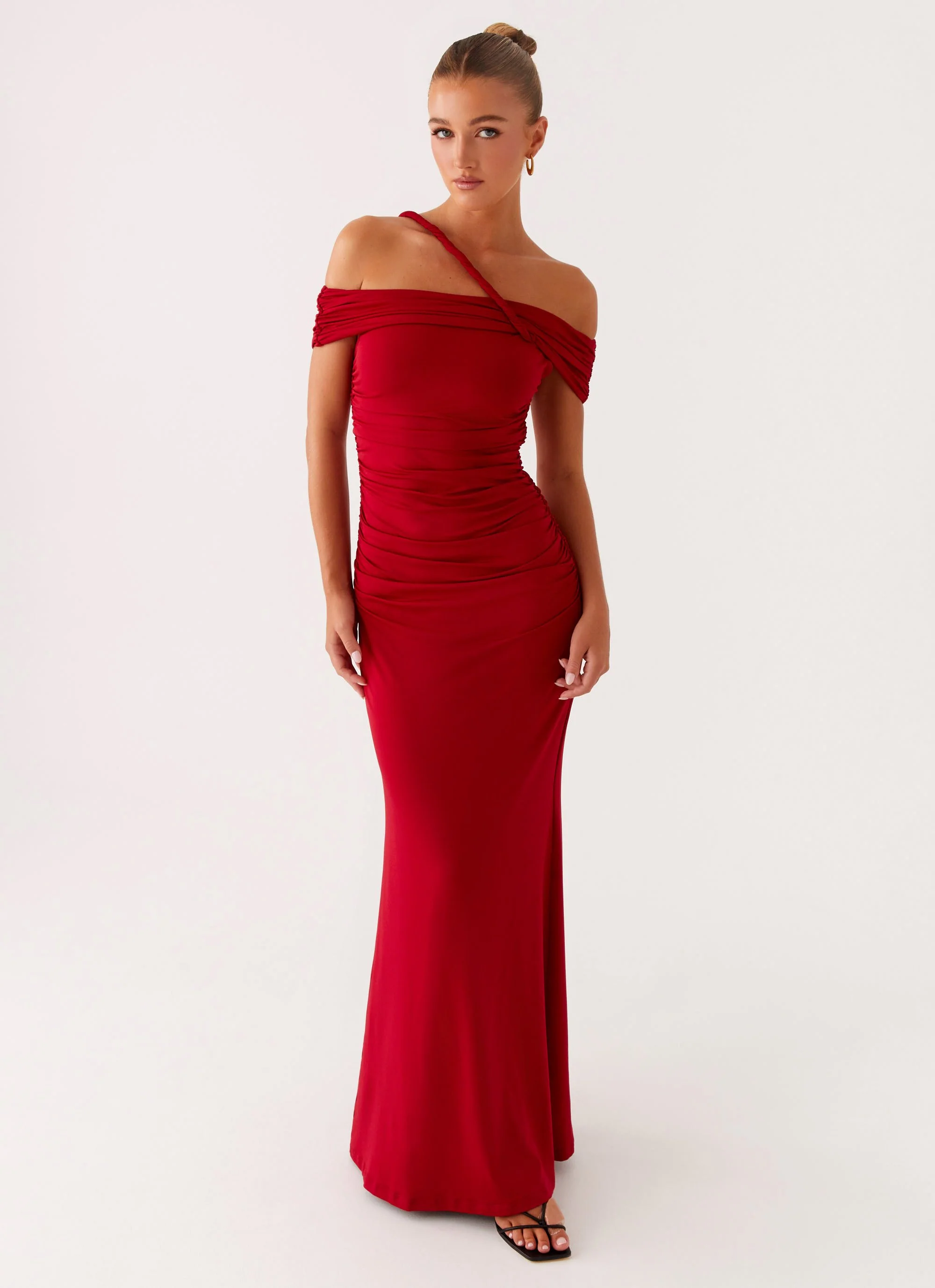 After This Maxi Dress - Raspberry - Image 8