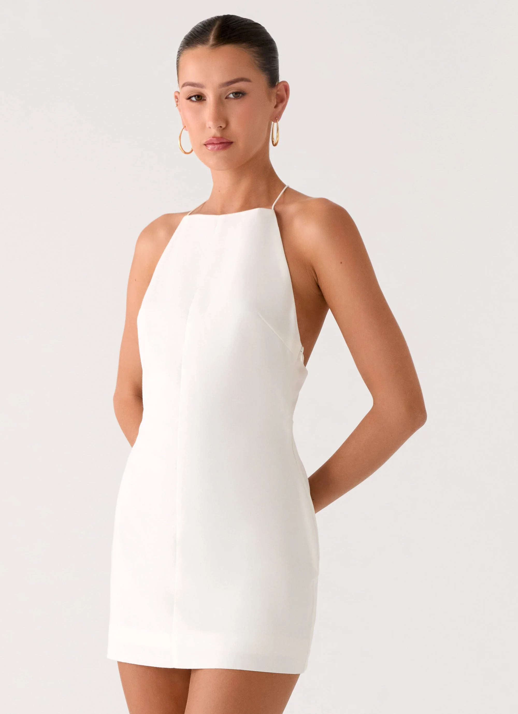 Again And Again Mini Dress - Ivory - Image 6