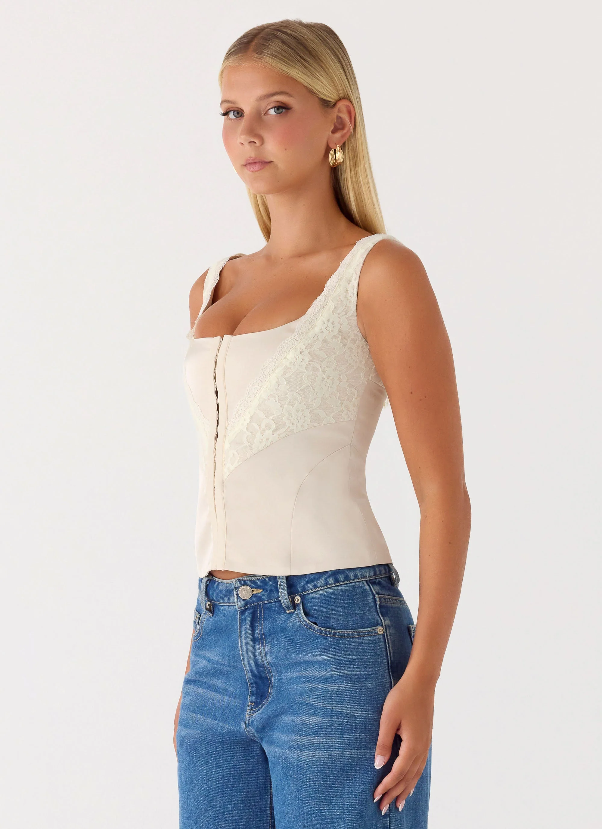 Ailee Top - Ivory - Image 2