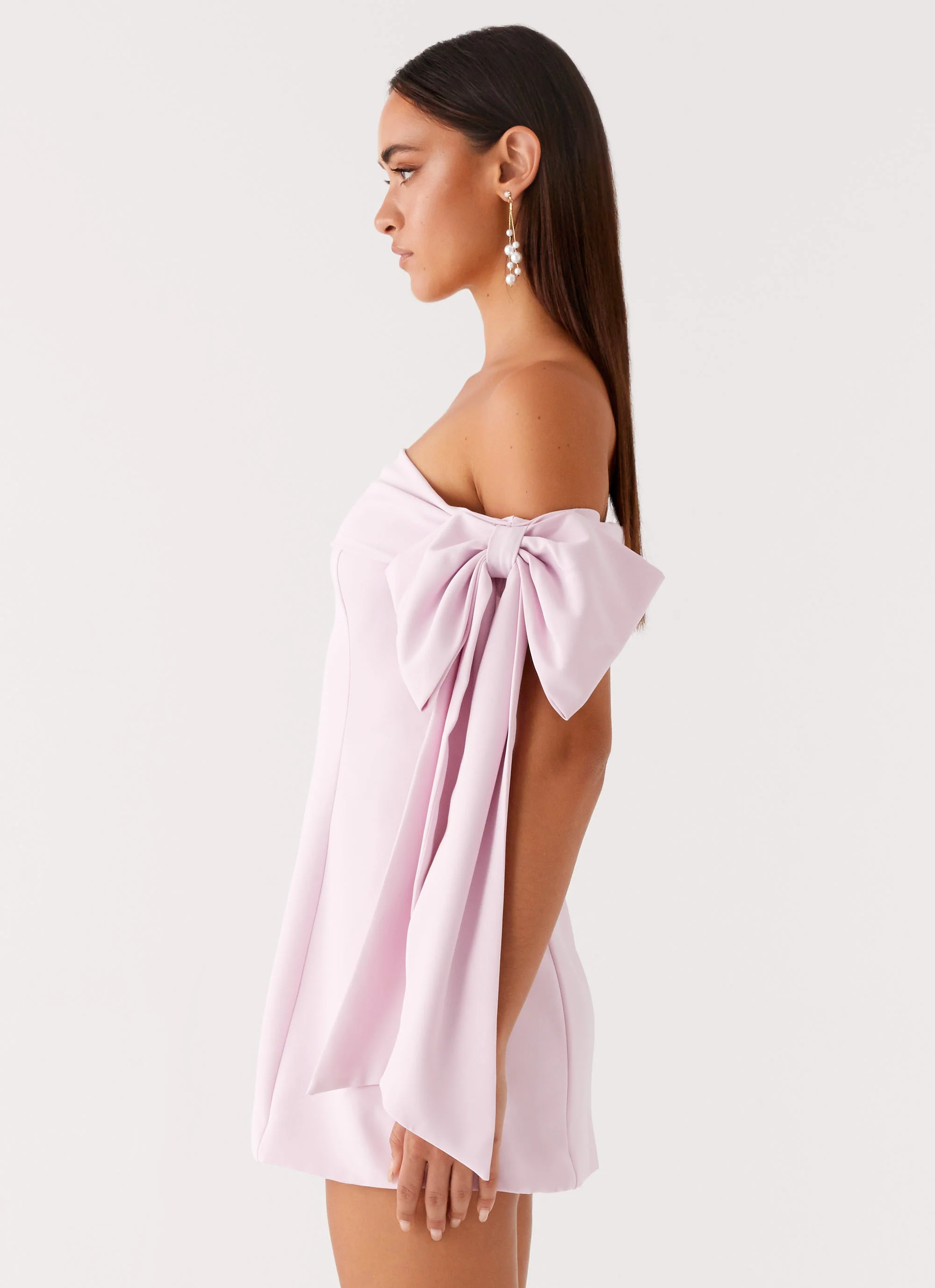 Akari Mini Dress - Pink - Image 3