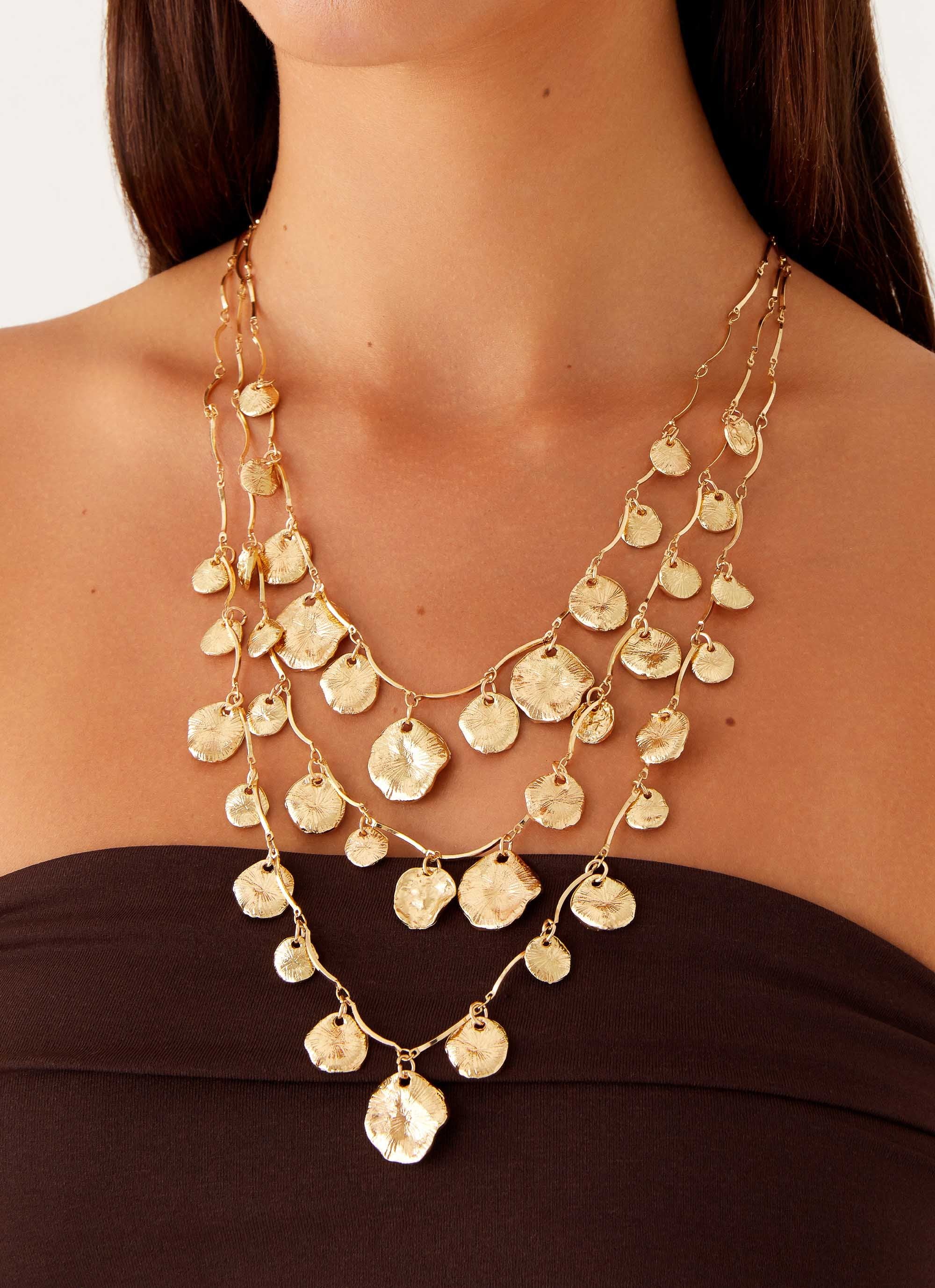 Alani Necklace - Gold - Image 2