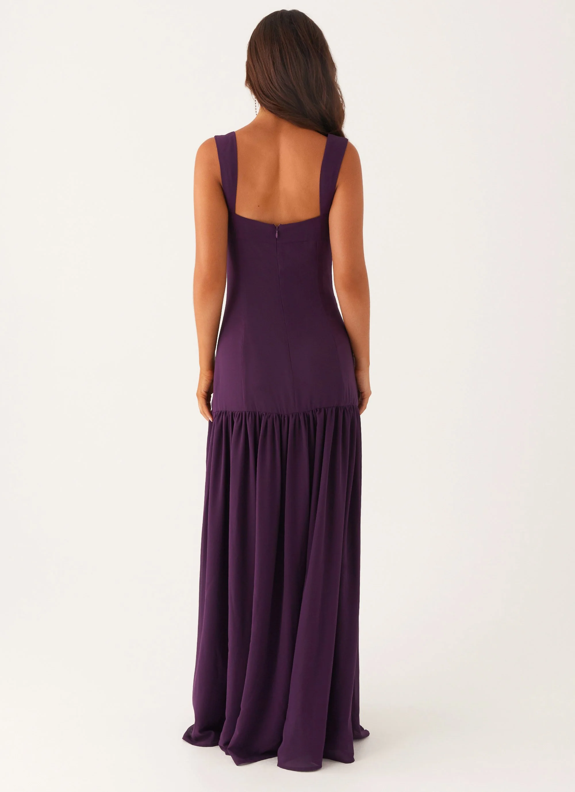 Alberta Maxi Dress - Mulberry - Image 4