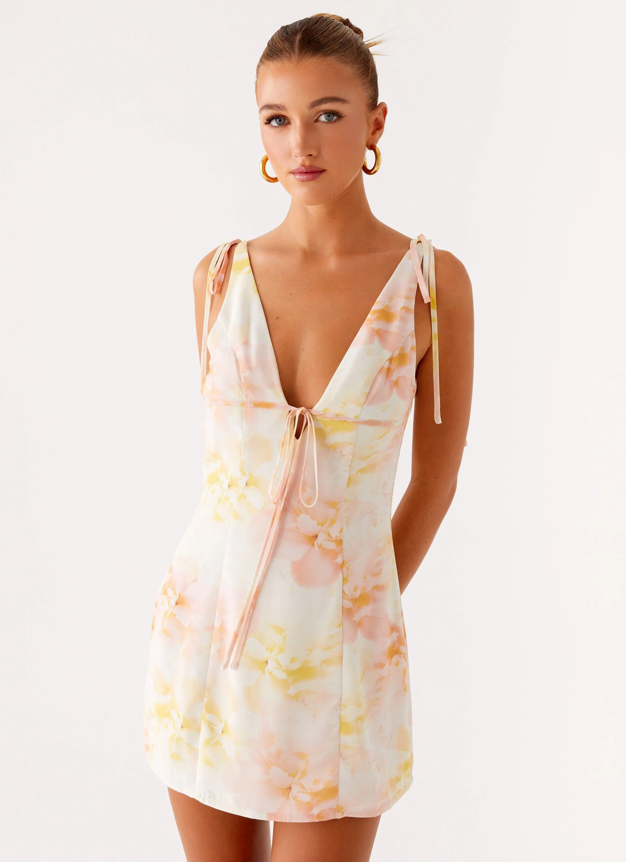 Alden Mini Dress - Floral Print - Image 5