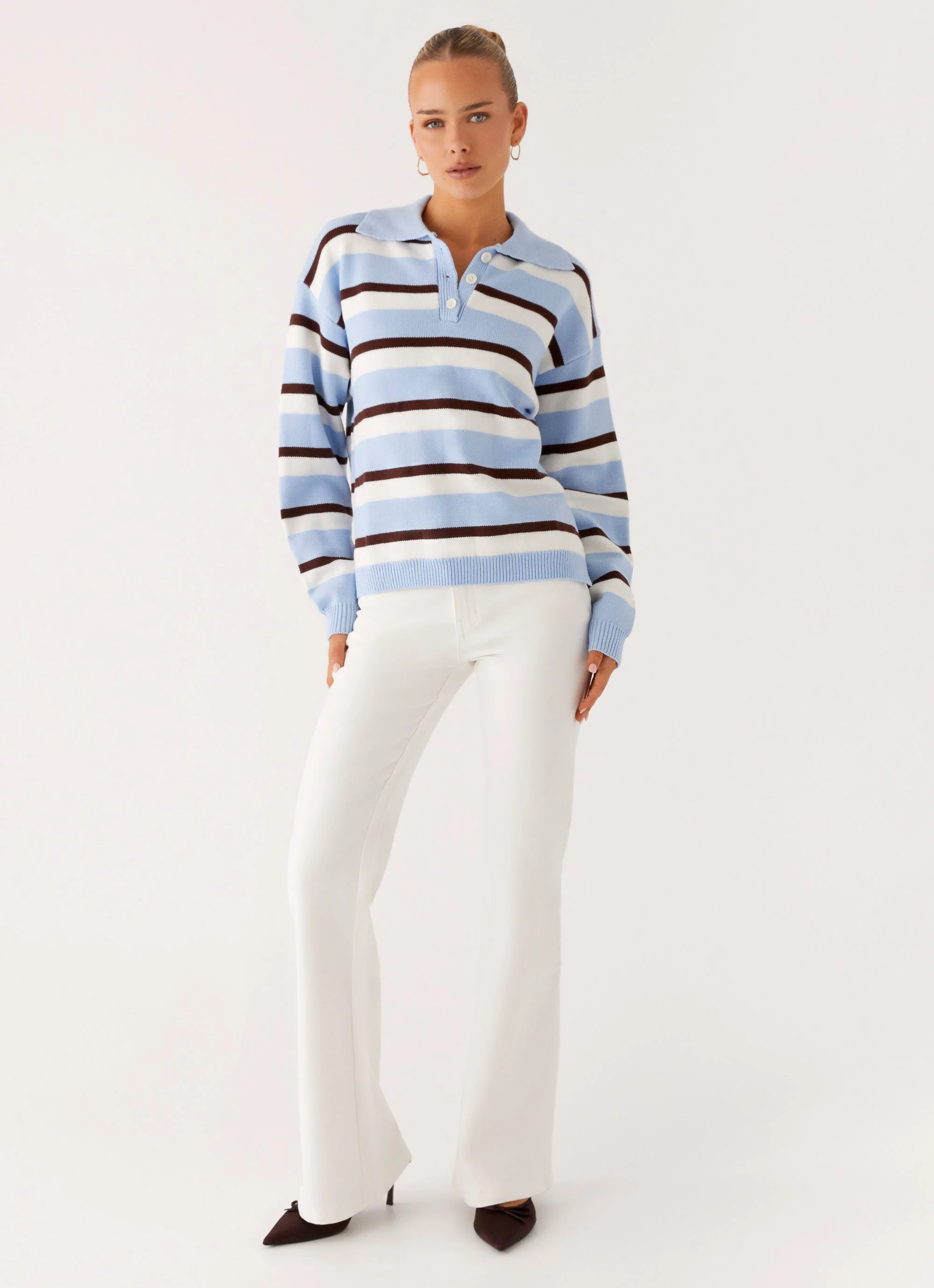 Aldo Bootleg Jeans - White - Image 4