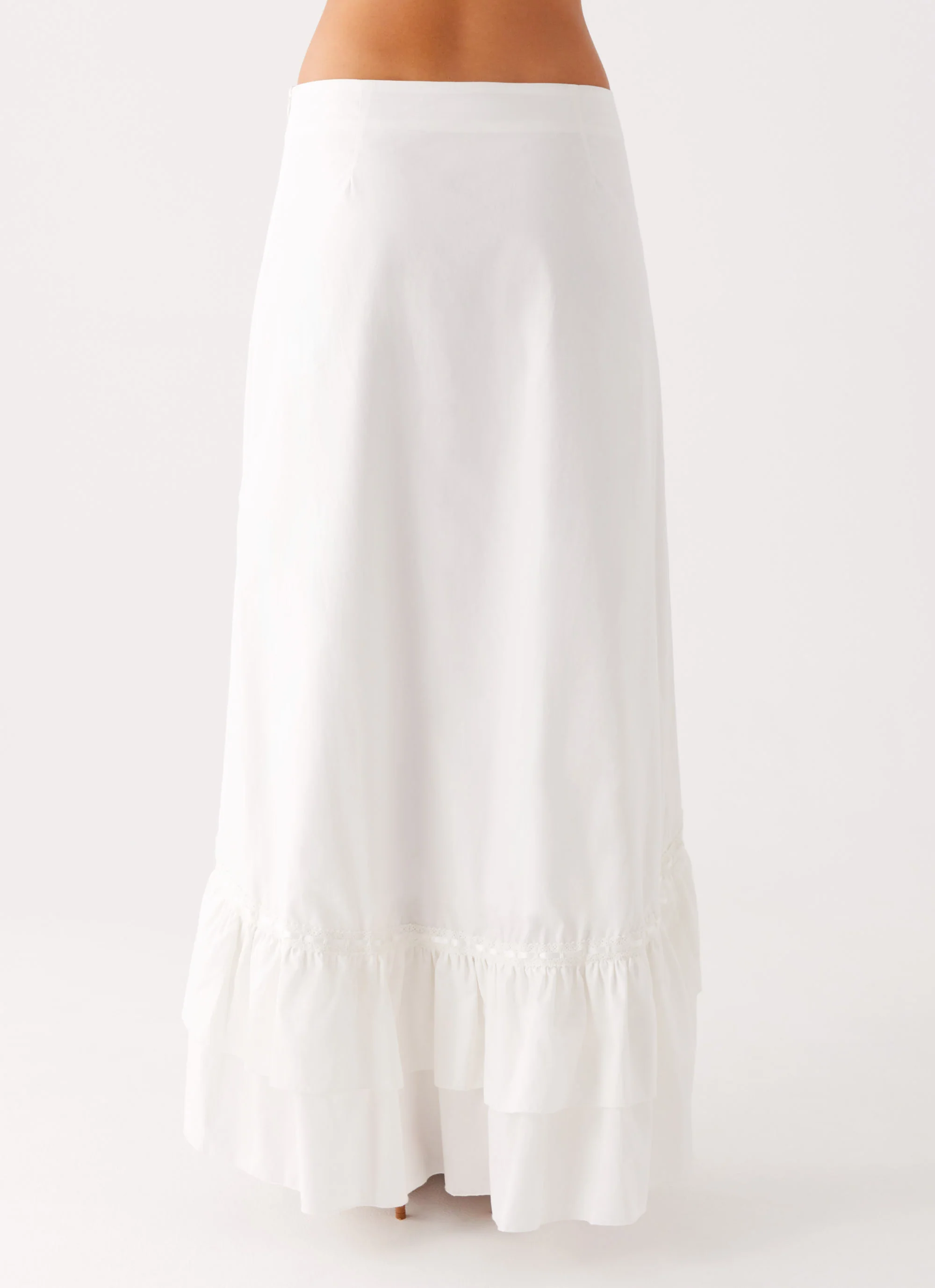 Alessandra Maxi Skirt - White - Image 6