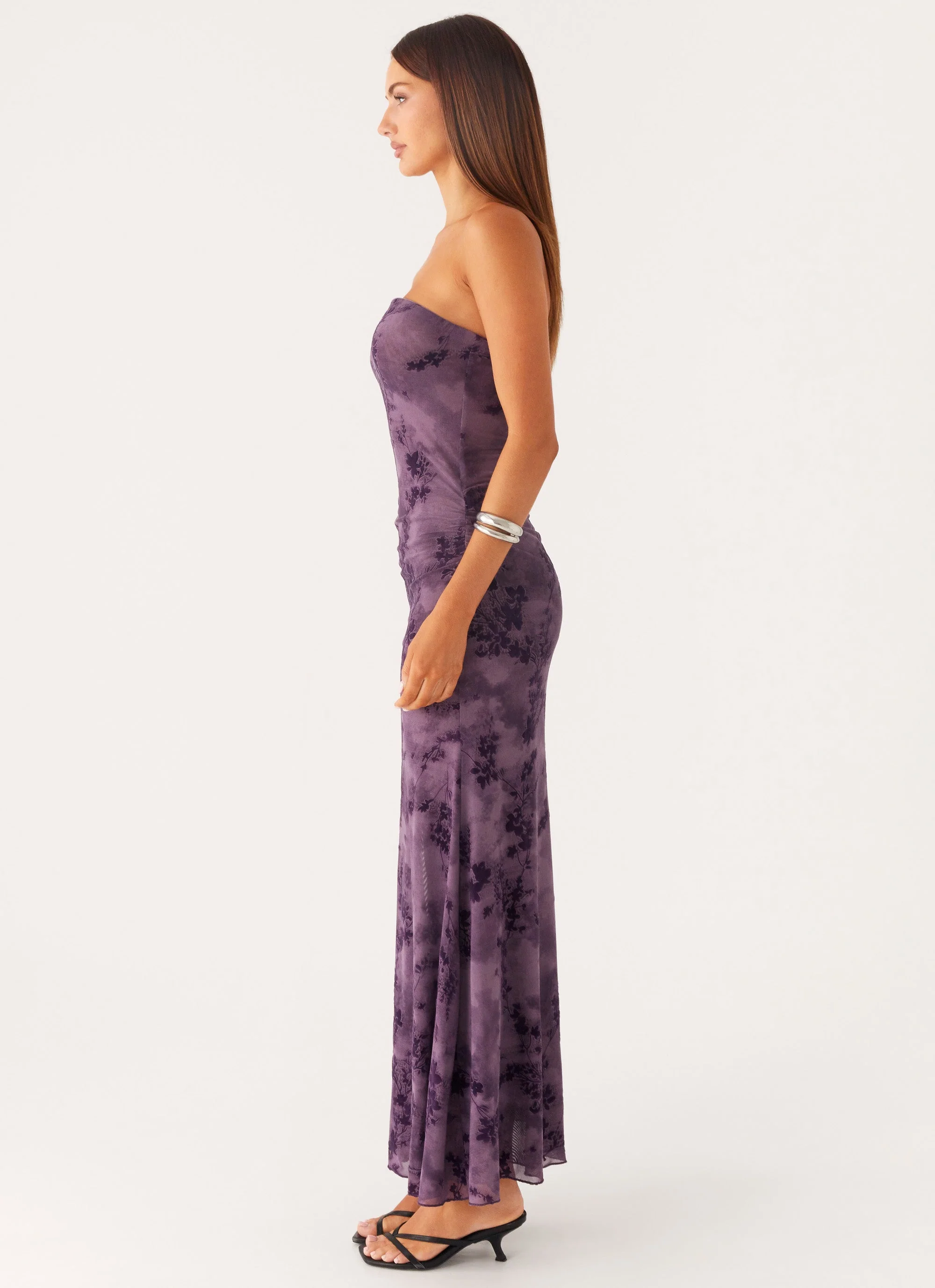 Alexandrite Midi Dress - Purple - Image 2