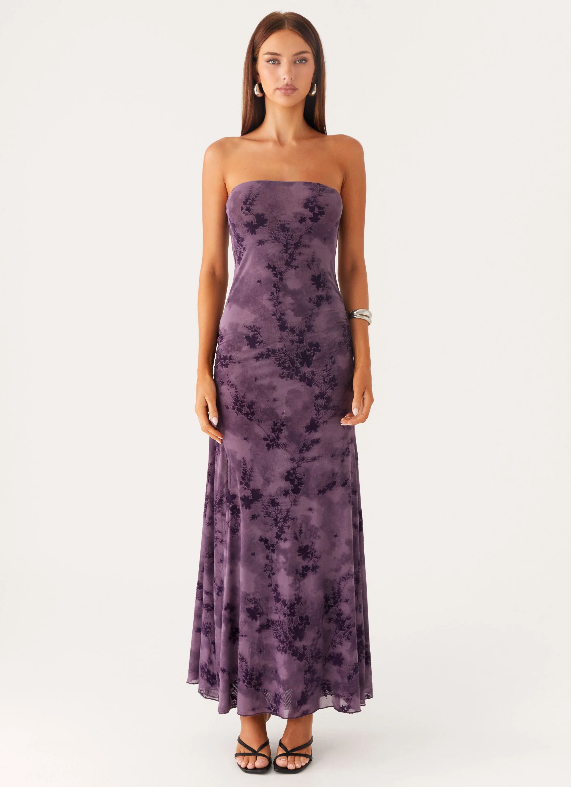 Alexandrite Midi Dress - Purple - Image 4