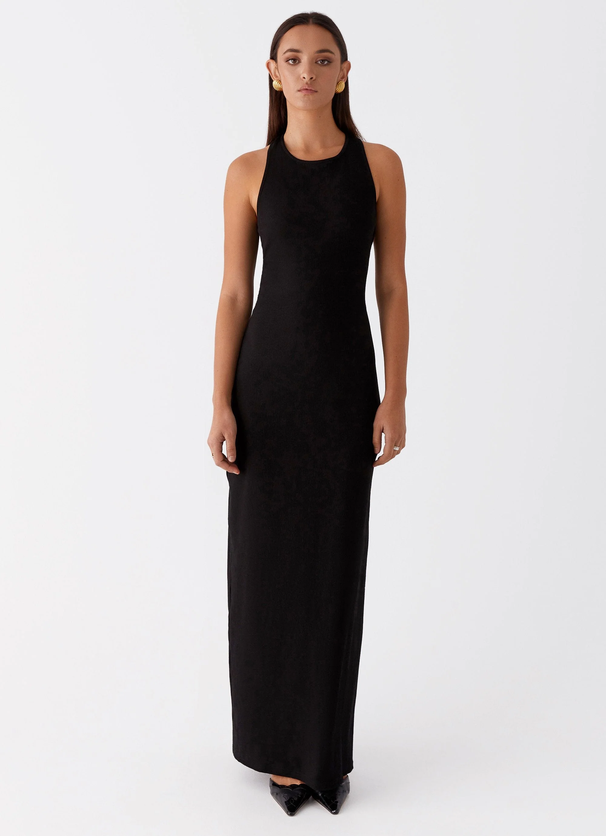 Alice Cut Out Maxi Dress - Black - Image 2