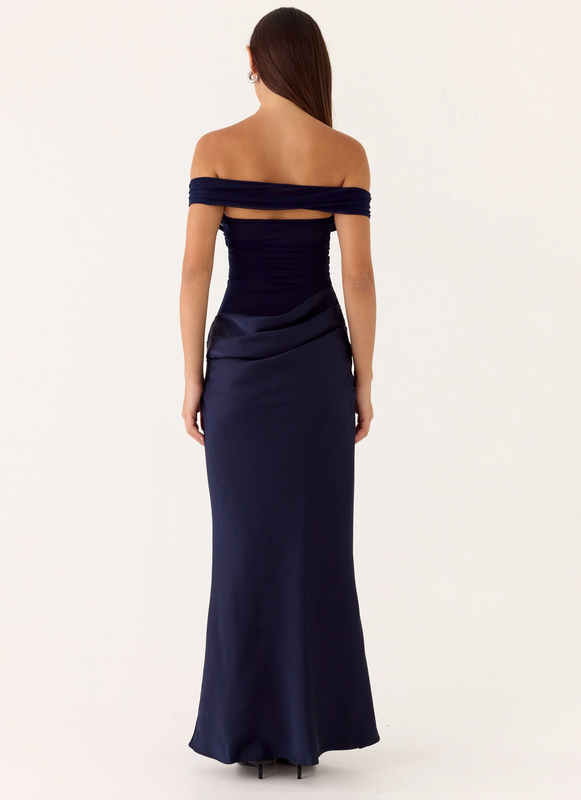 Alicent Maxi Dress - Navy - Image 2