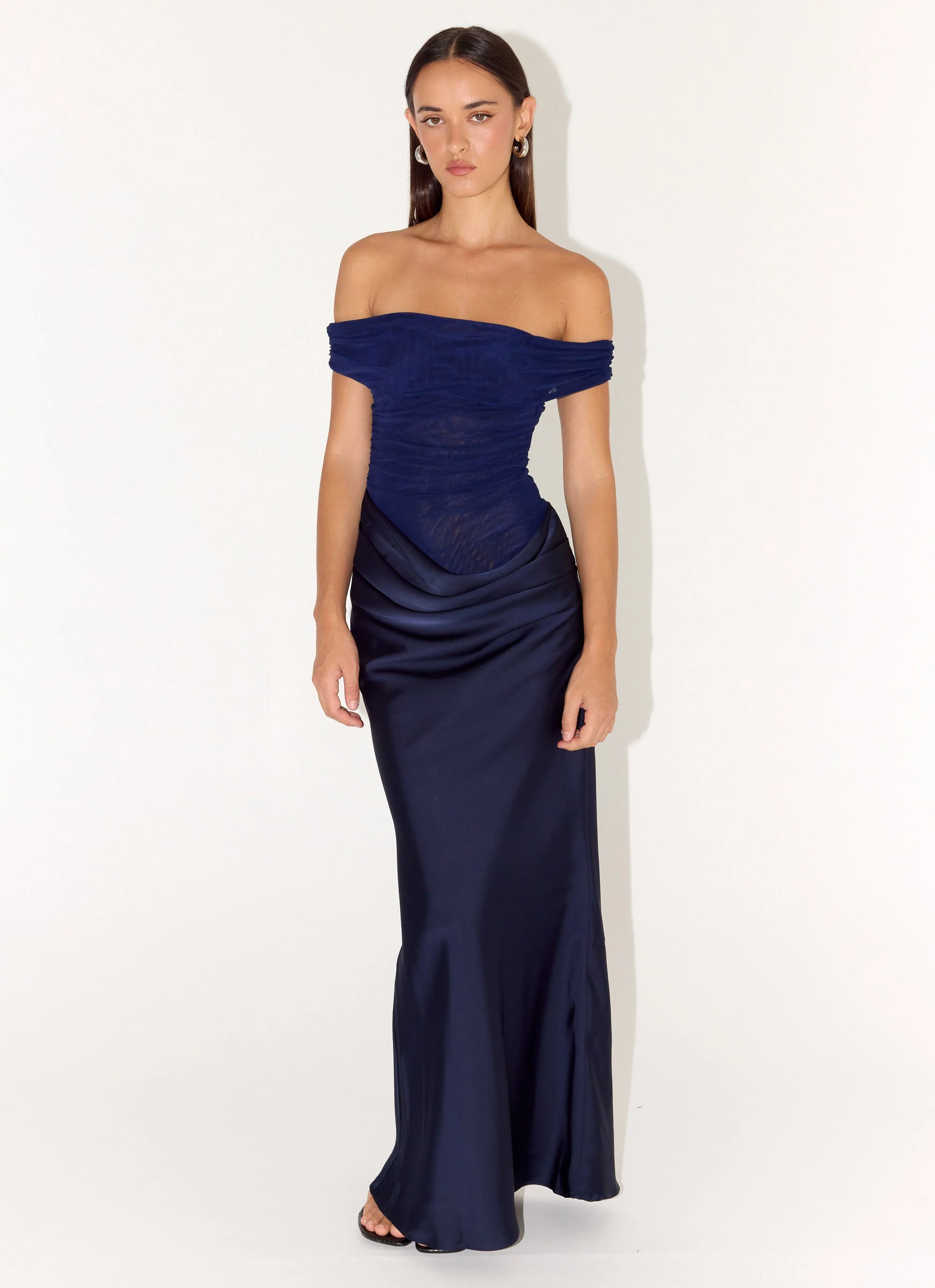 Alicent Maxi Dress - Navy - Image 6