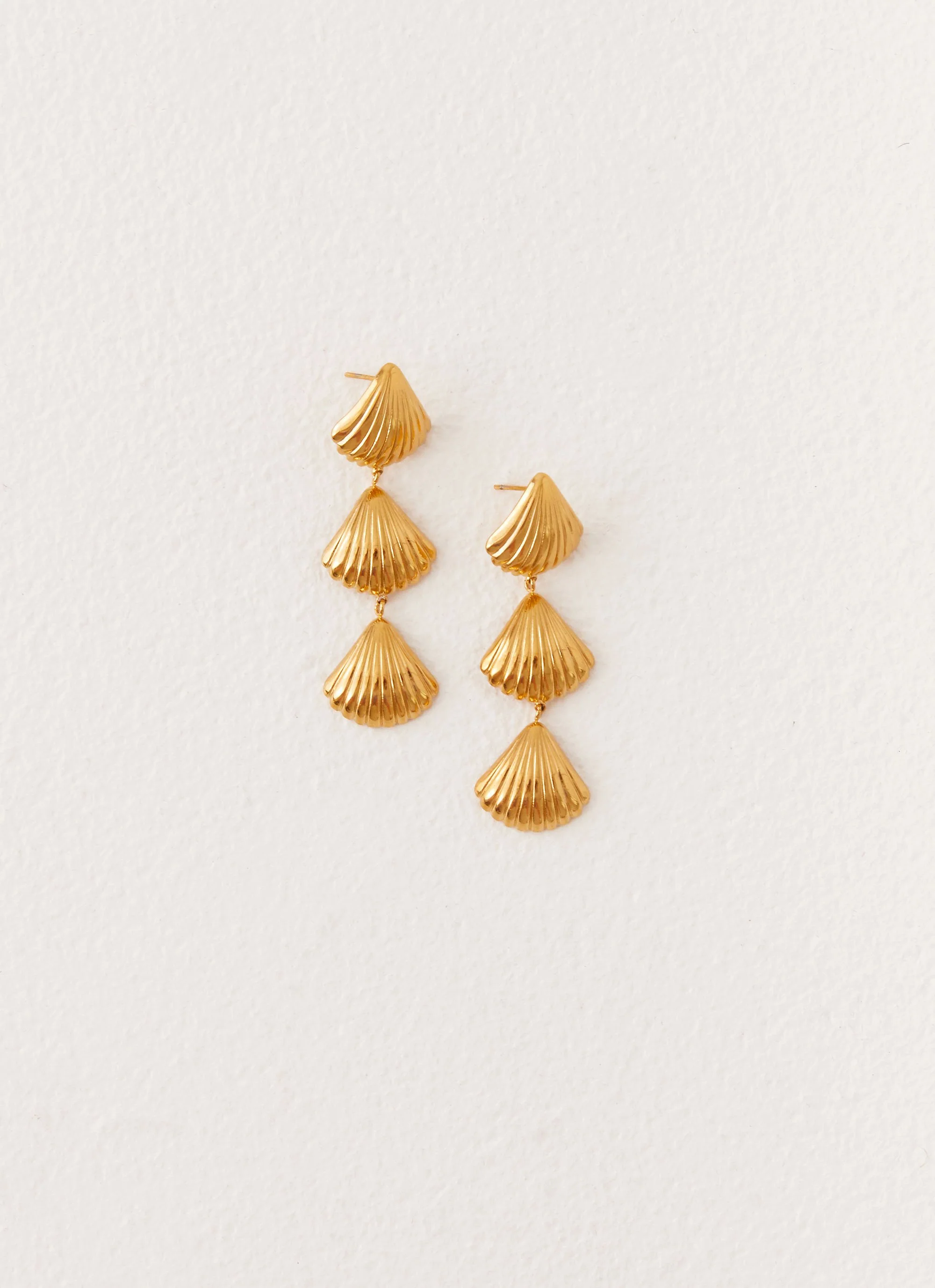 Alila Earrings - Gold - Image 2