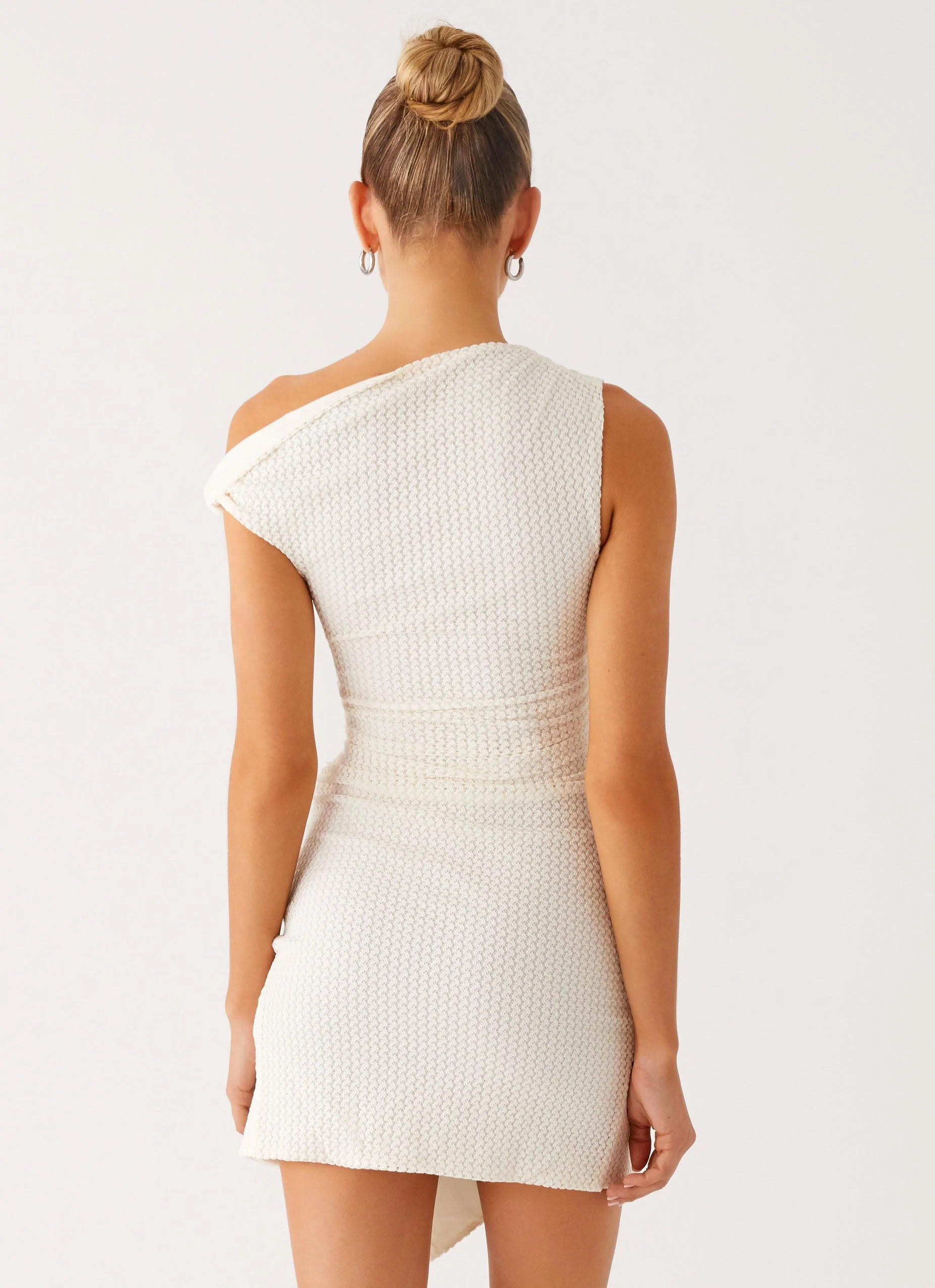 Alina Mini Dress - Ivory - Image 3