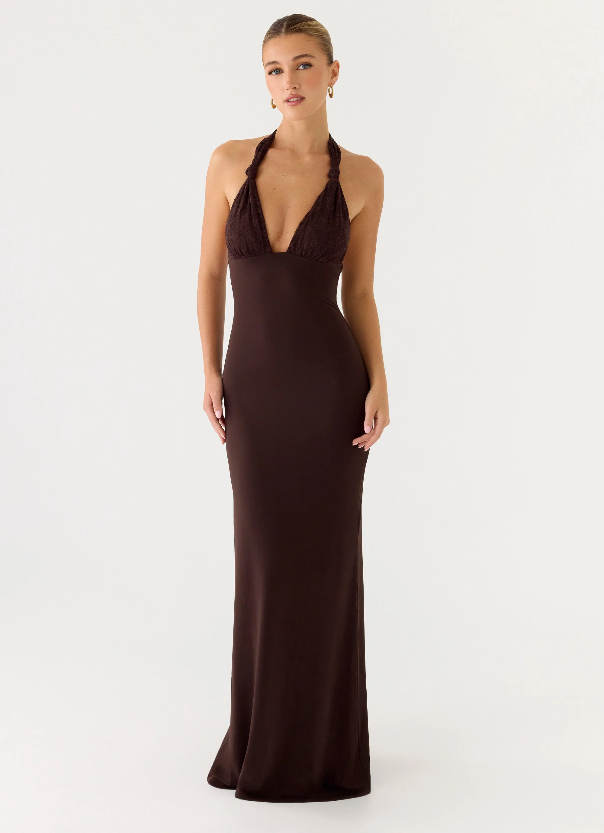 All I Need Maxi Dress - Chocolate - Image 5