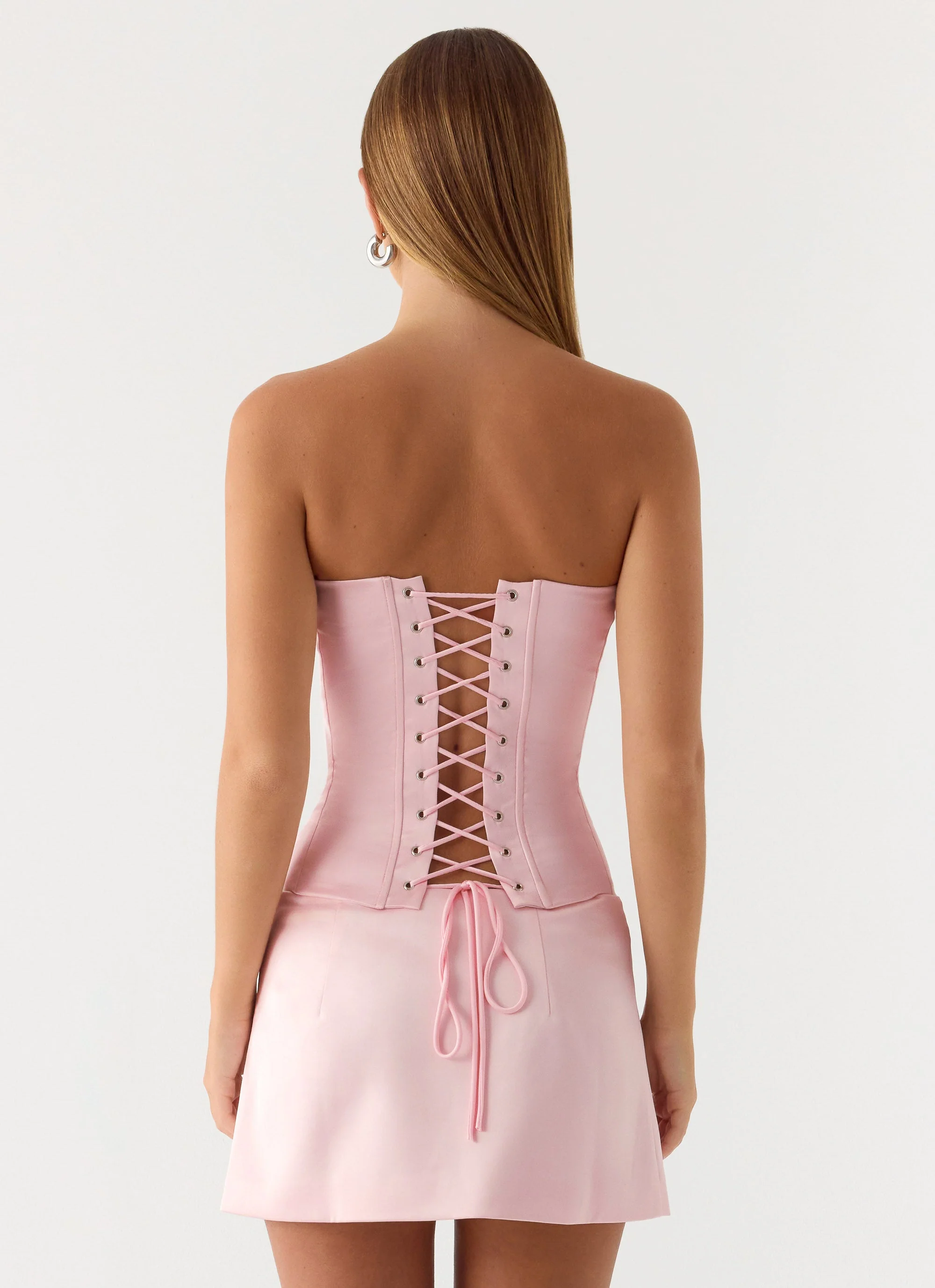 All My Ladies Low Rise Mini Skirt - Petal Pink - Image 5