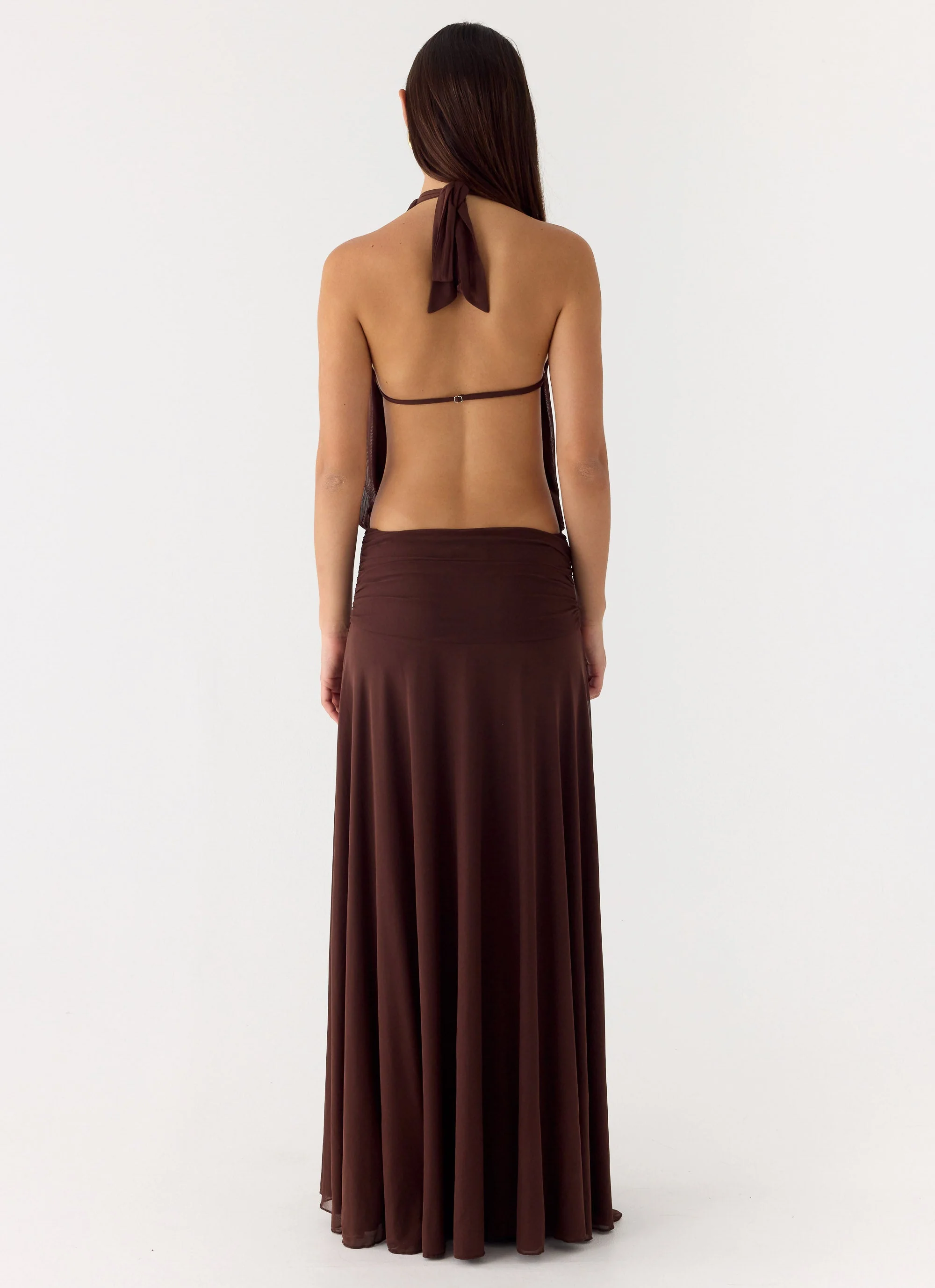 All This Aura Maxi Dress - Chocolate - Image 4