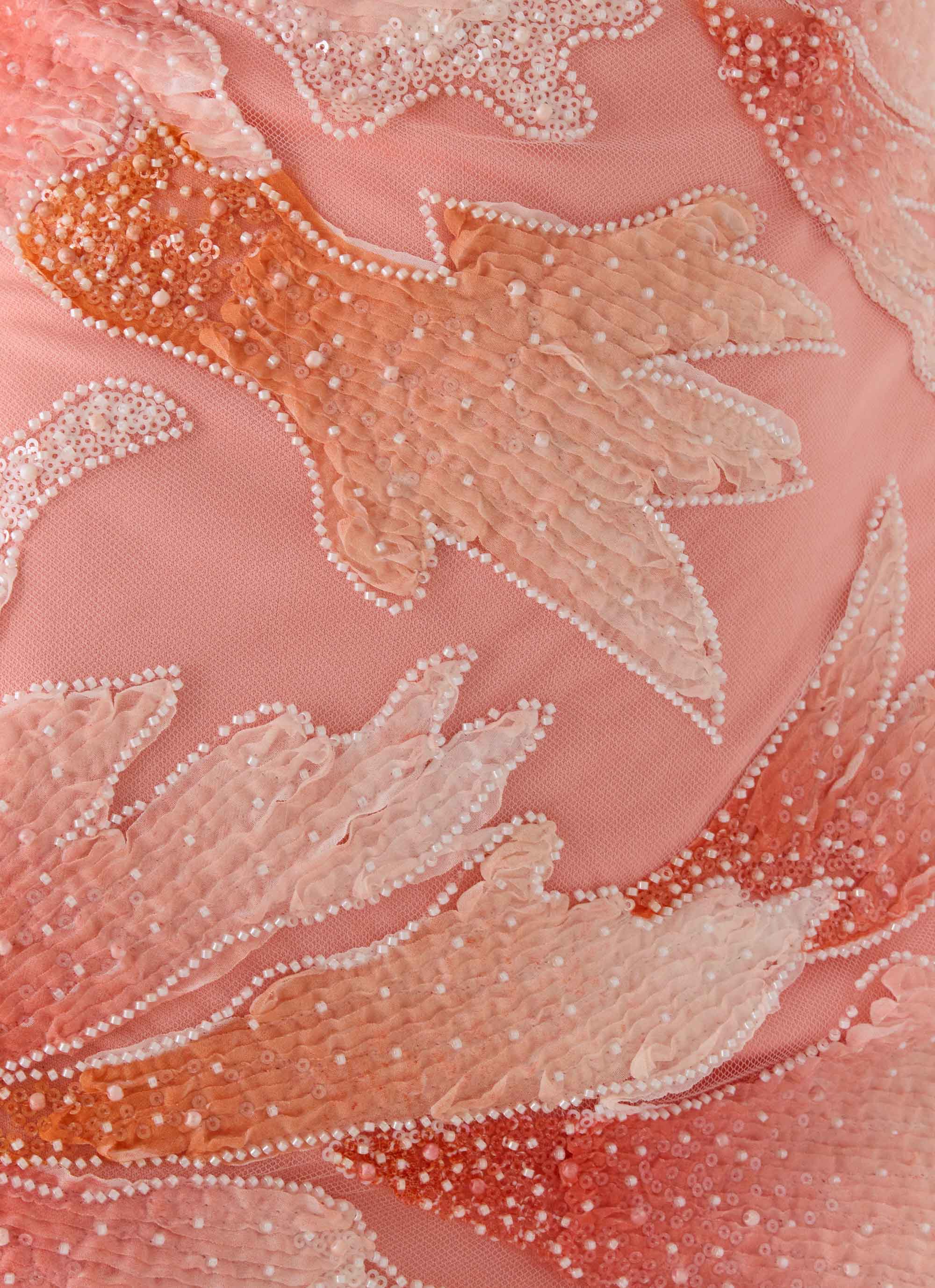 Allana Beaded Maxi Dress - Papaya - Image 10