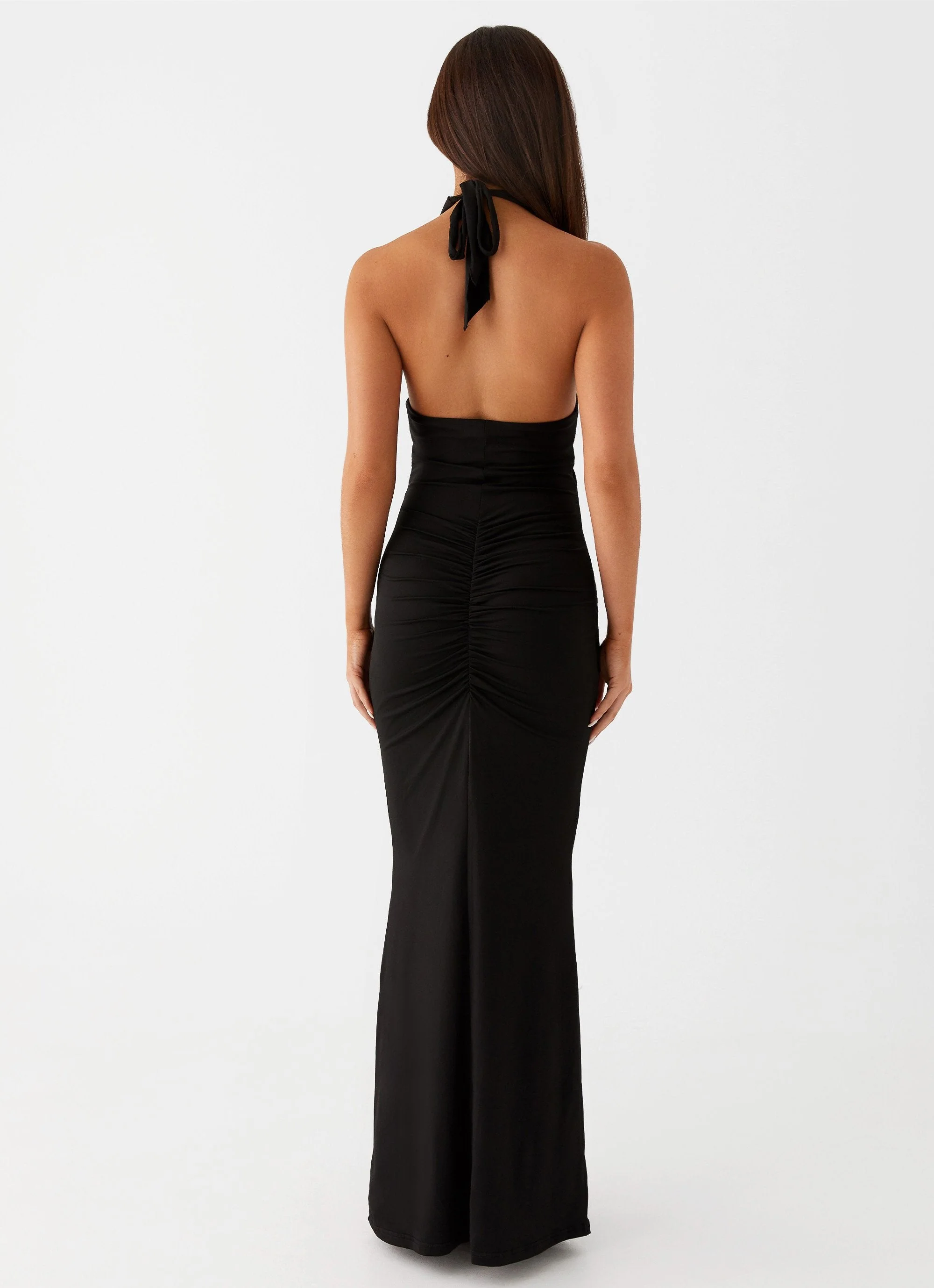 Allanna Frill Maxi Dress - Black - Image 4