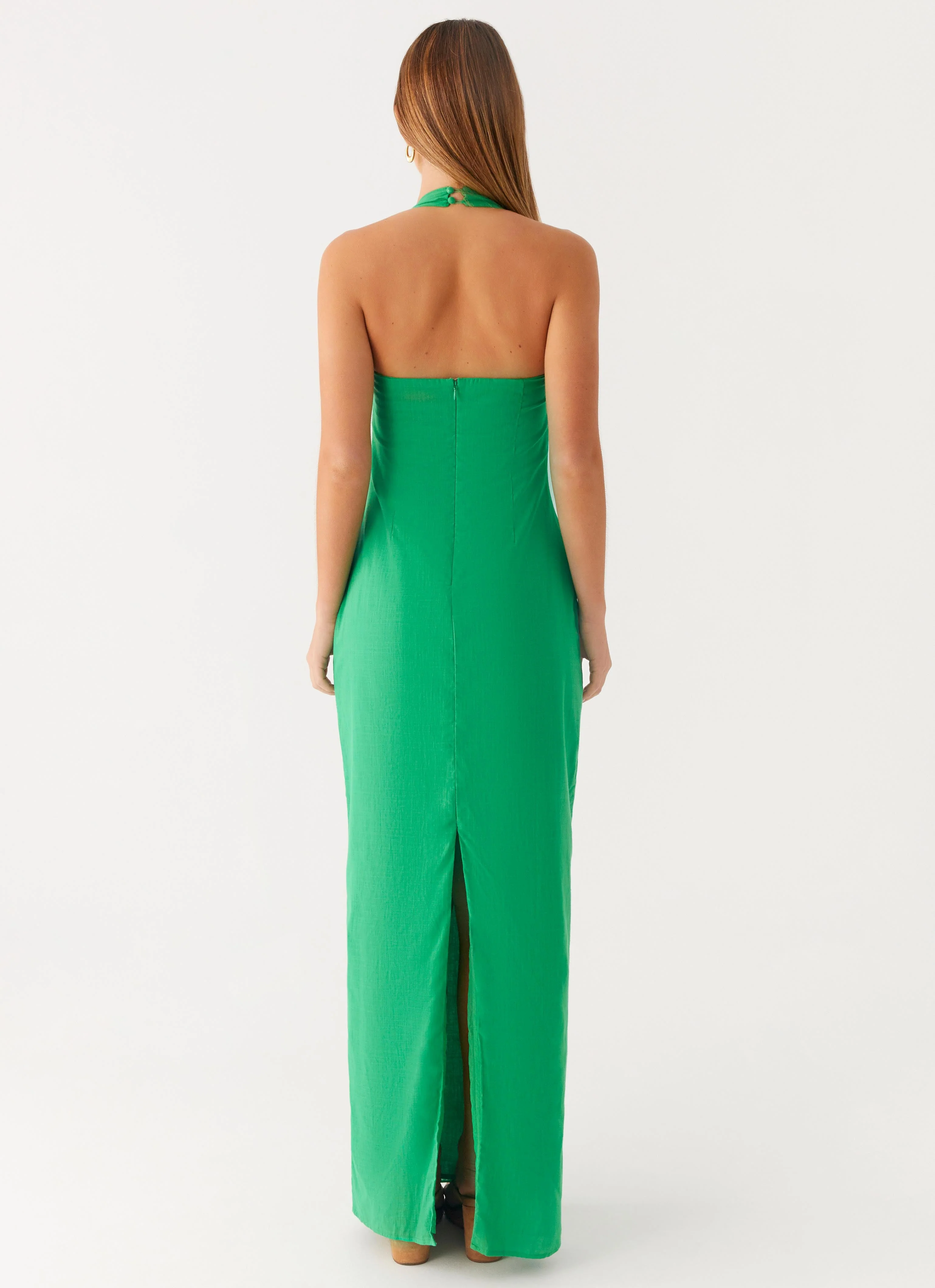 Allyse Cotton Maxi Dress - Cactus - Image 3
