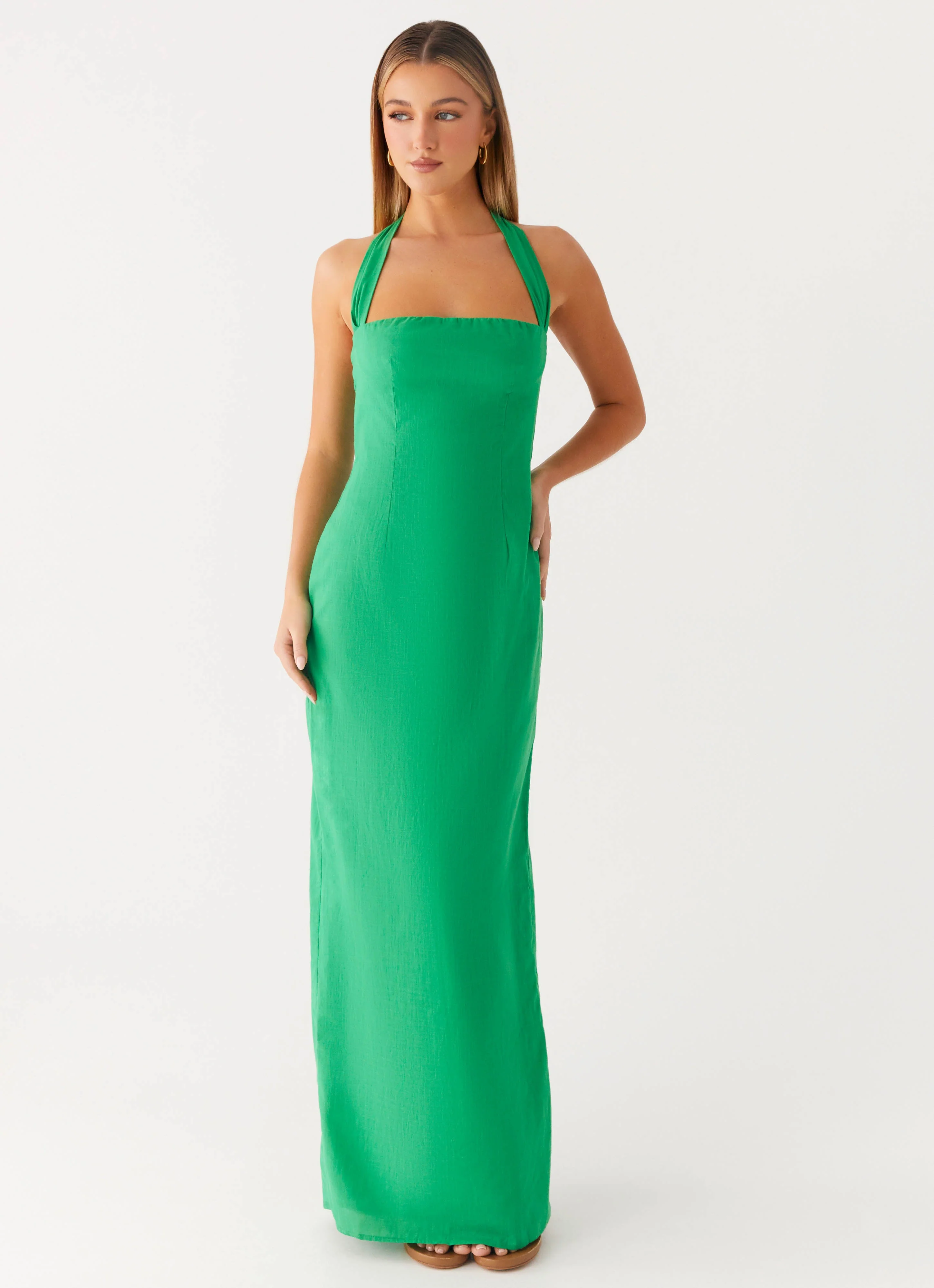 Allyse Cotton Maxi Dress - Cactus - Image 5
