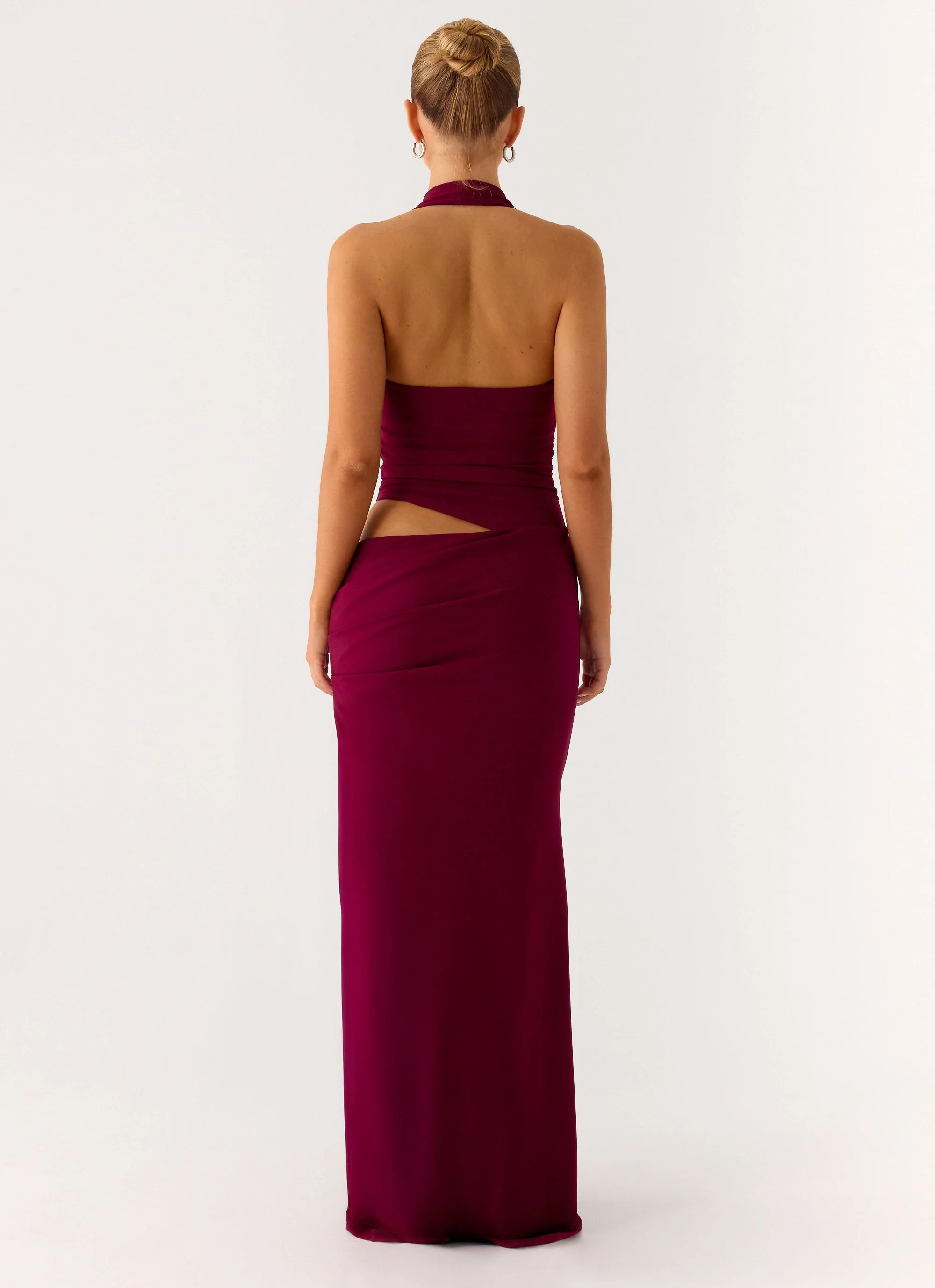 Almost Love Maxi Dress - Plum - Image 3