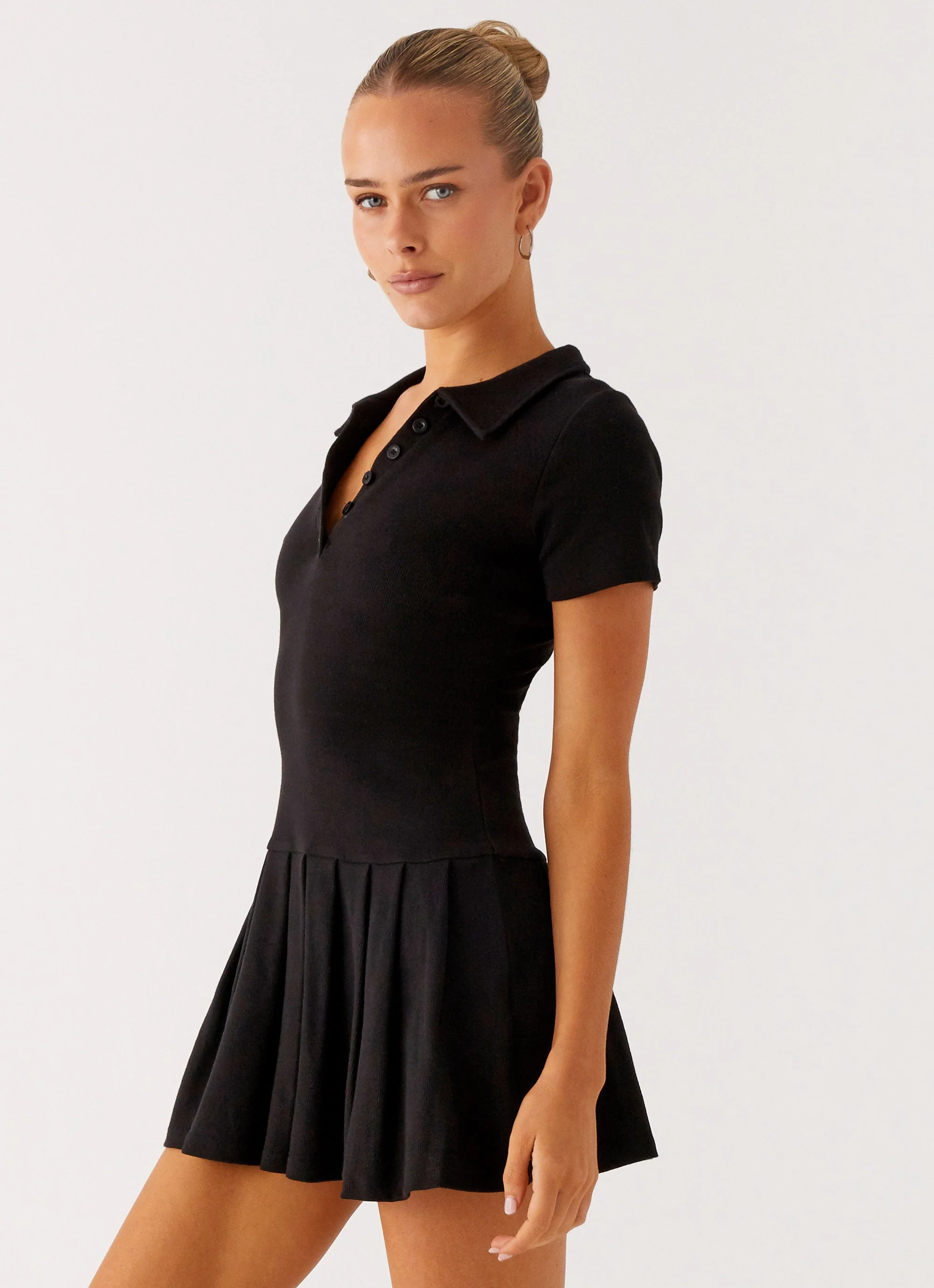 Alondra Mini Dress - Black - Image 2