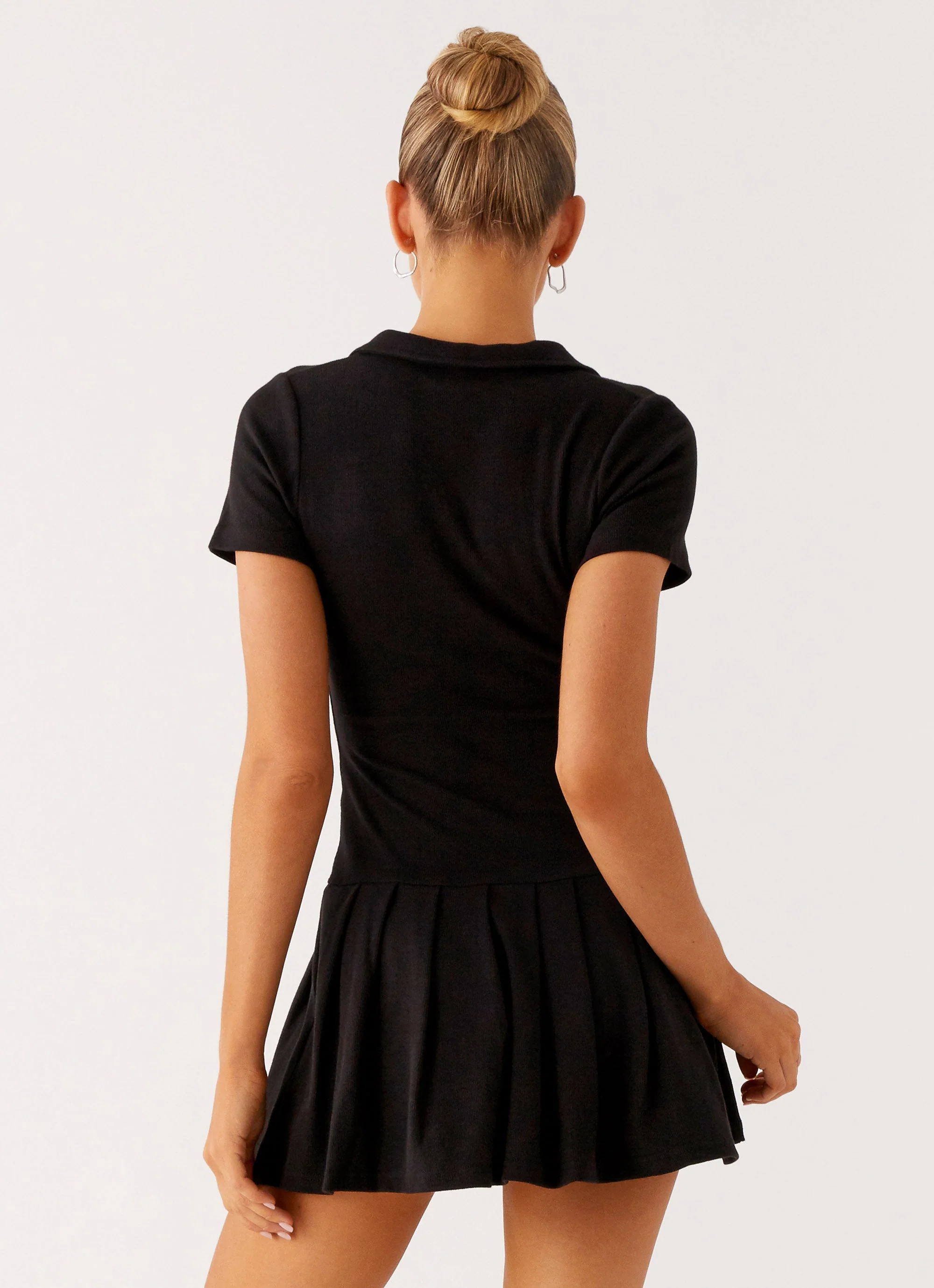 Alondra Mini Dress - Black - Image 3