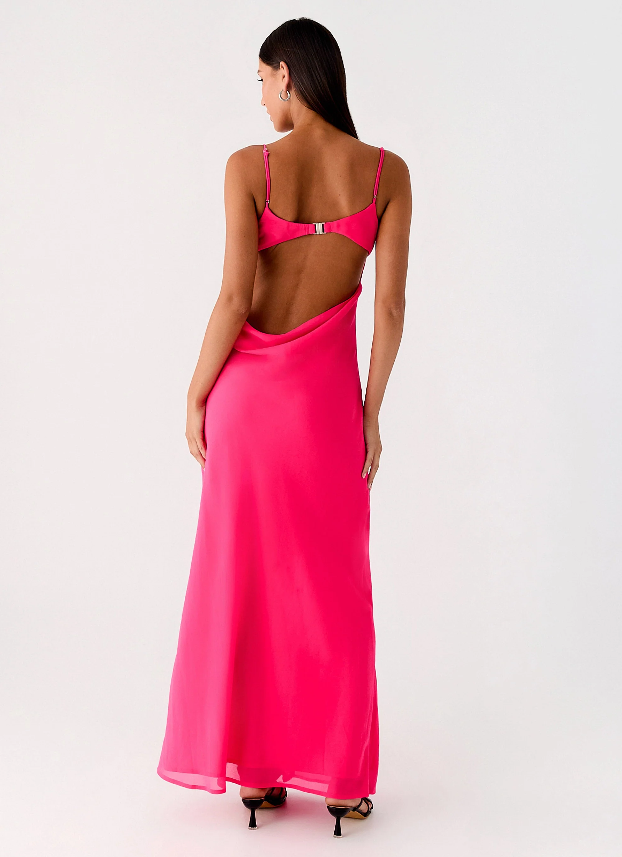 Alouette Maxi Dress - Fuchsia - Image 4