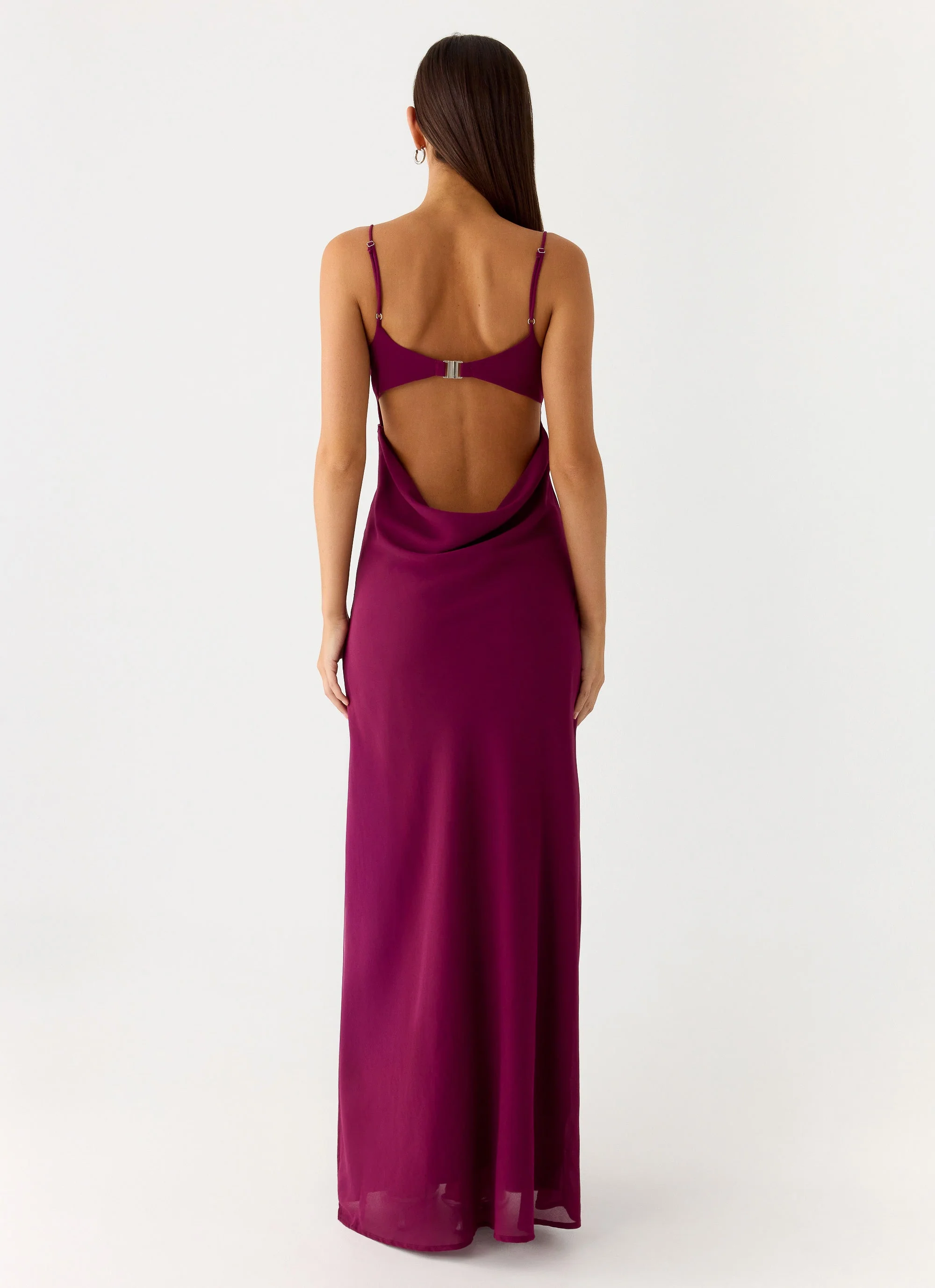 Alouette Maxi Dress - Plum - Image 5