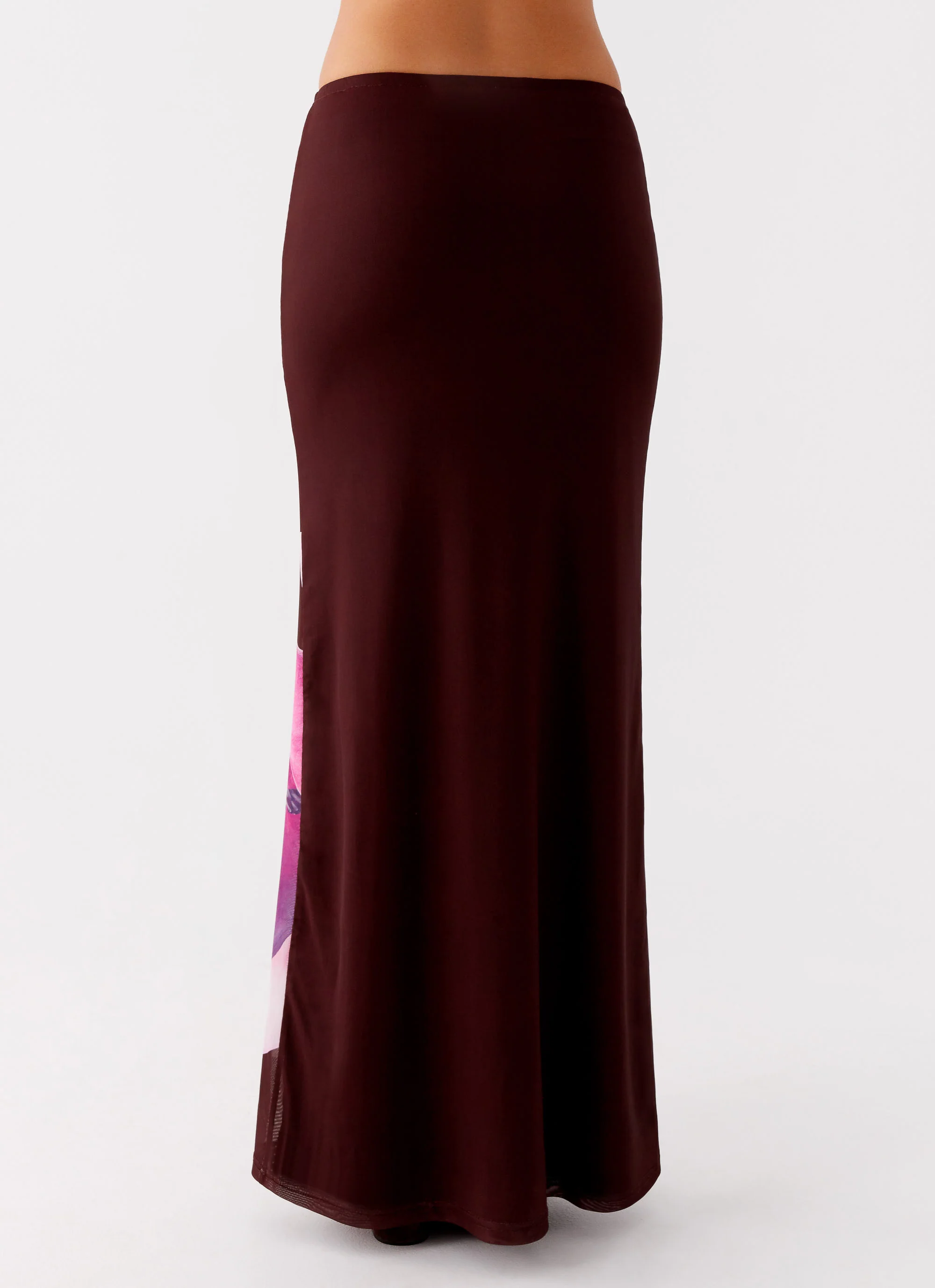 Alpha Maxi Skirt - Dark Chocolate - Image 5