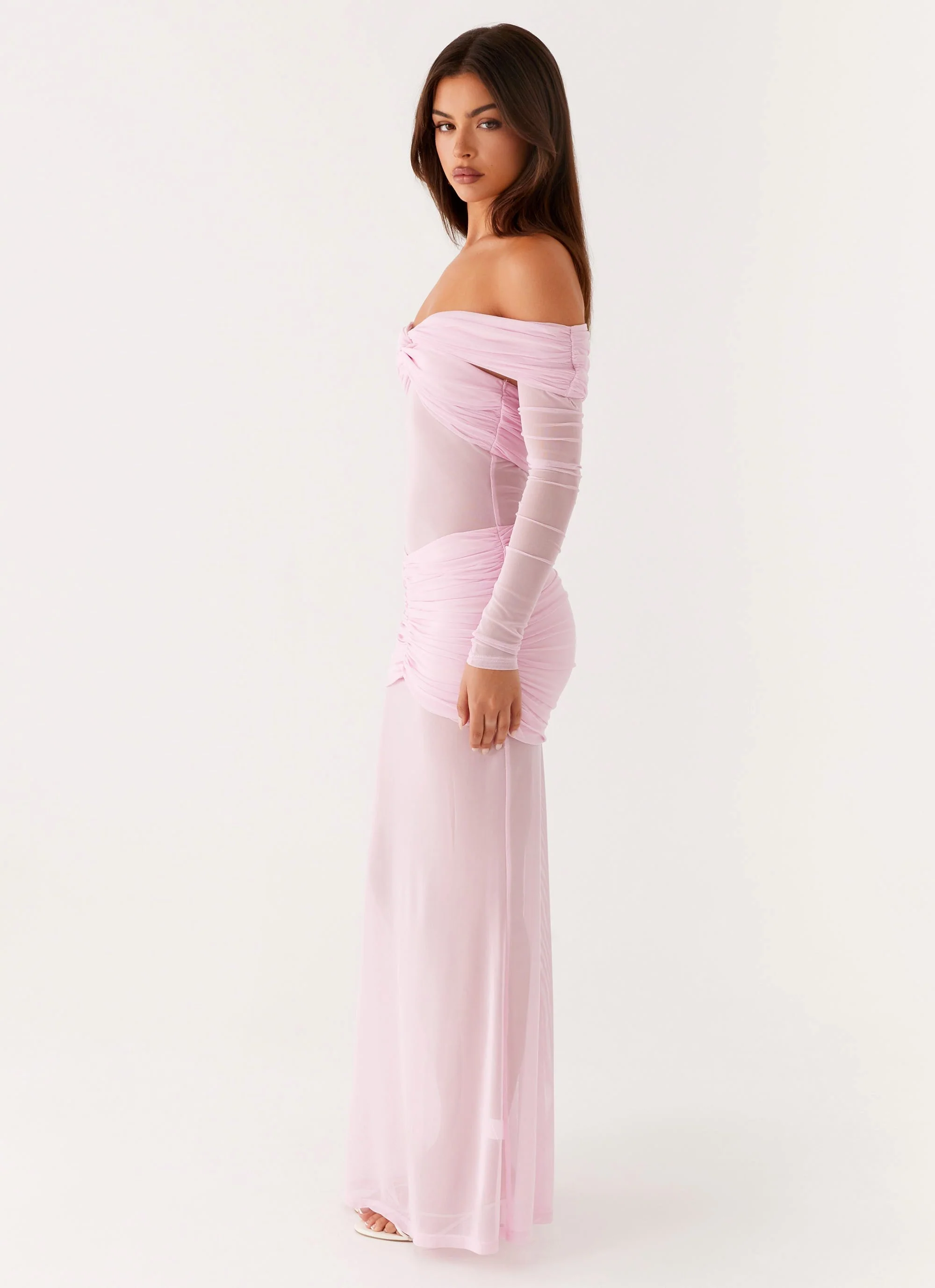 Alter Ego Maxi Dress - Pink - Image 3