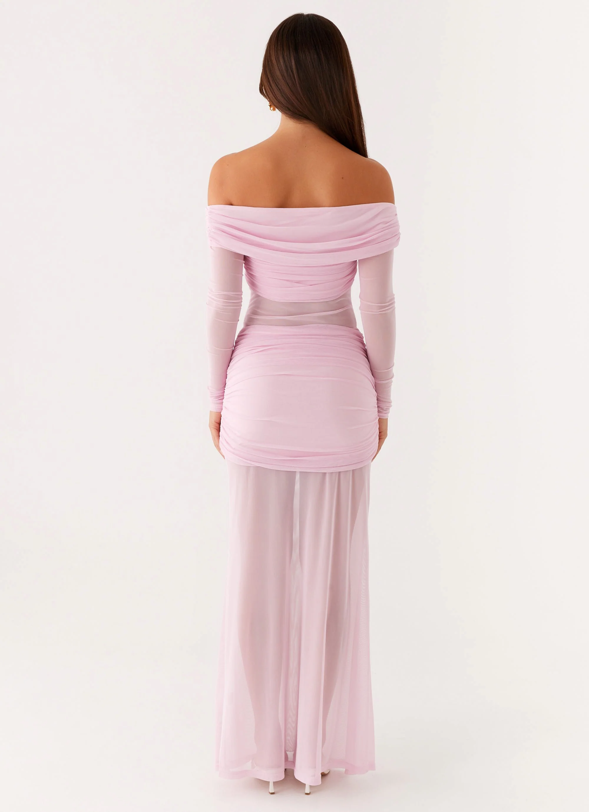 Alter Ego Maxi Dress - Pink - Image 4