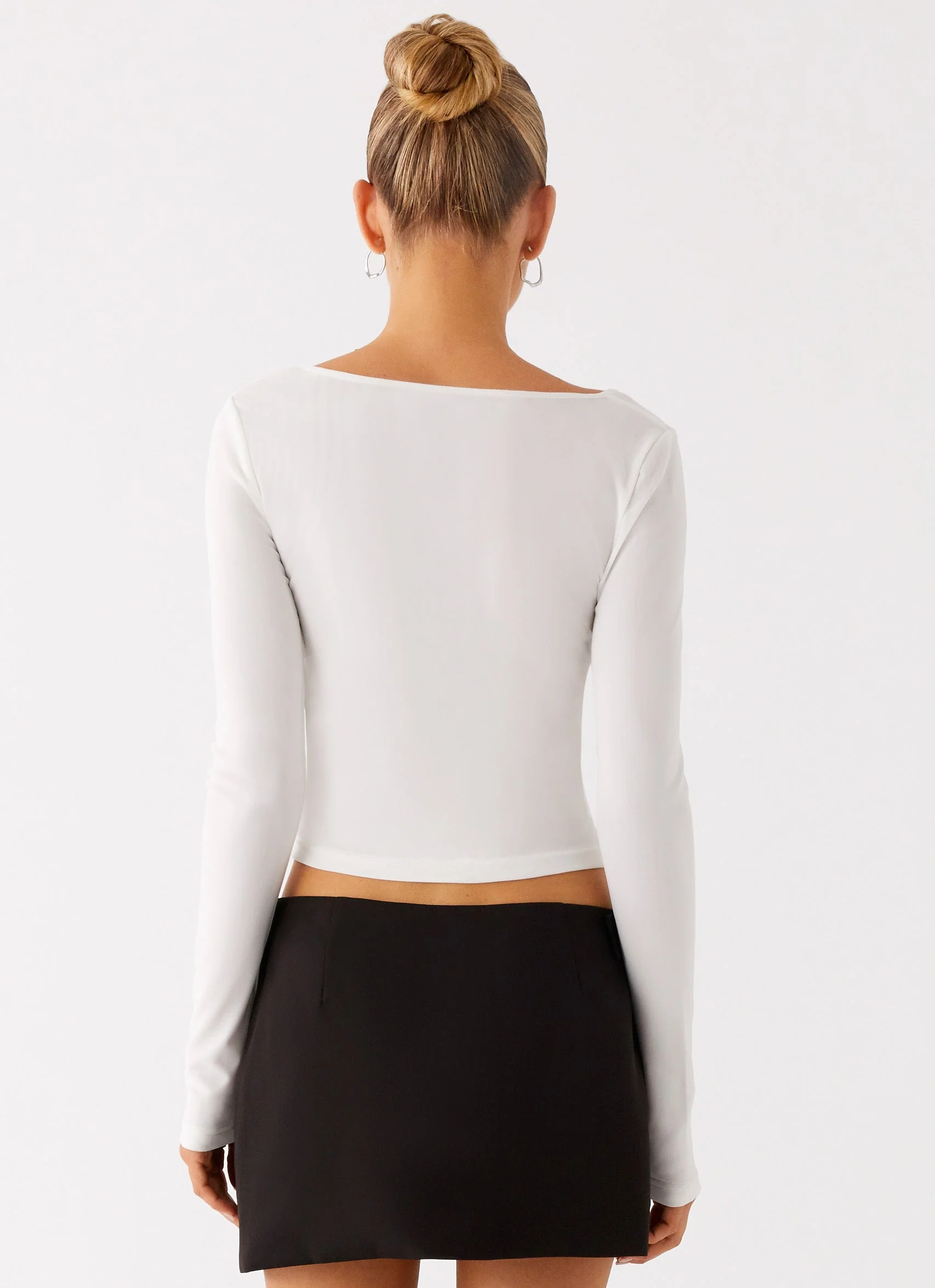 Aluna Mini Skirt - Black - Image 4