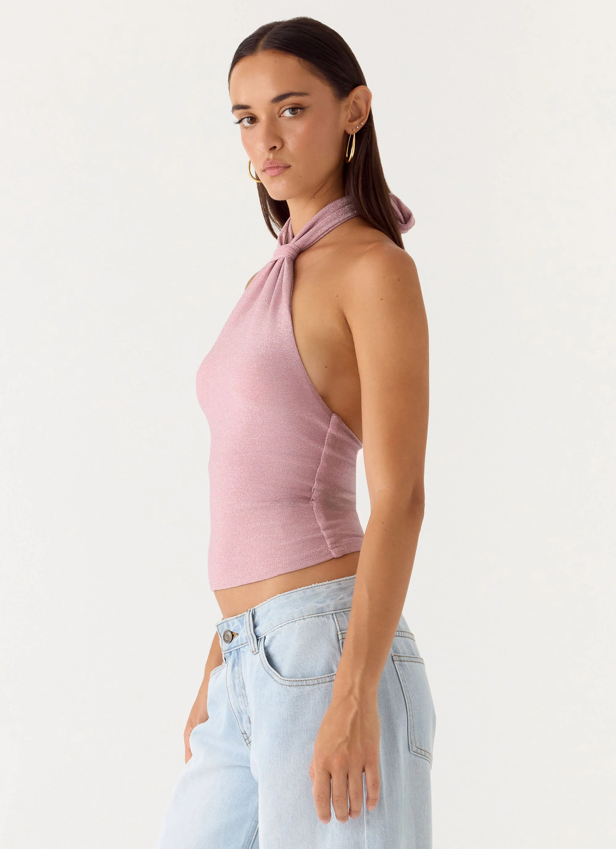 Amber Light Top - Pink - Image 2