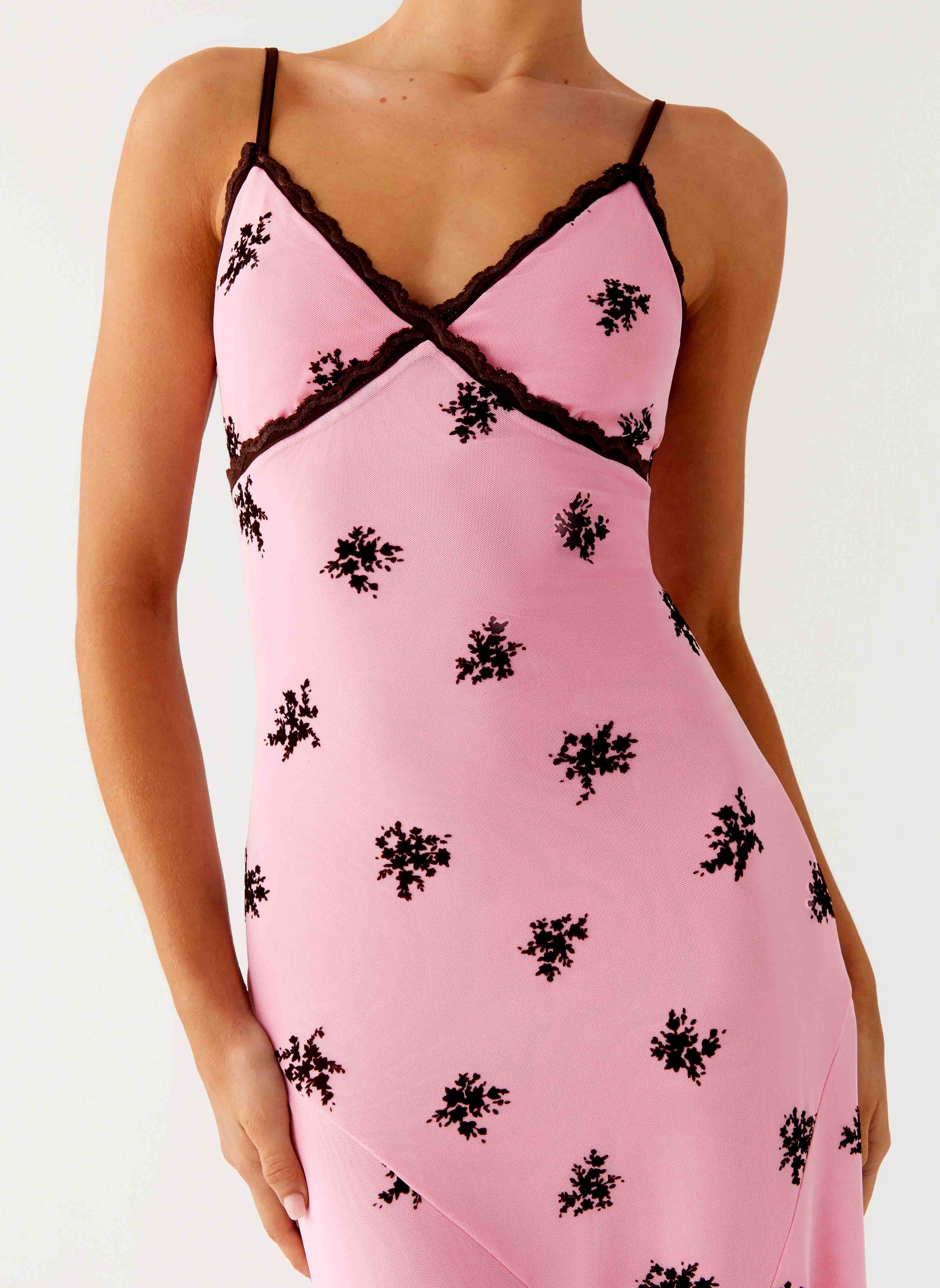 Amelia Midi Dress - Pink - Image 6