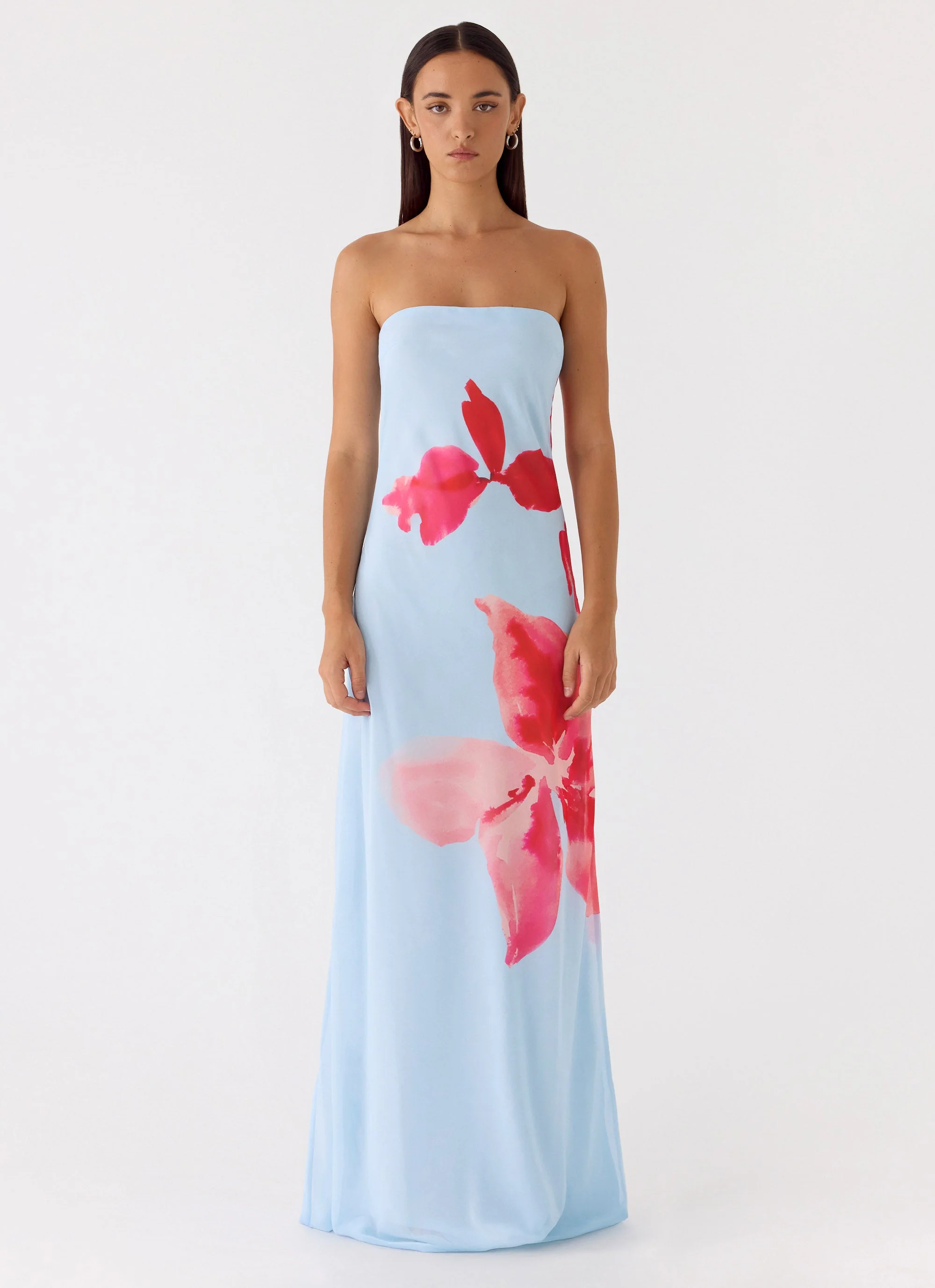 Amelle Maxi Dress - Blue Petal - Image 6