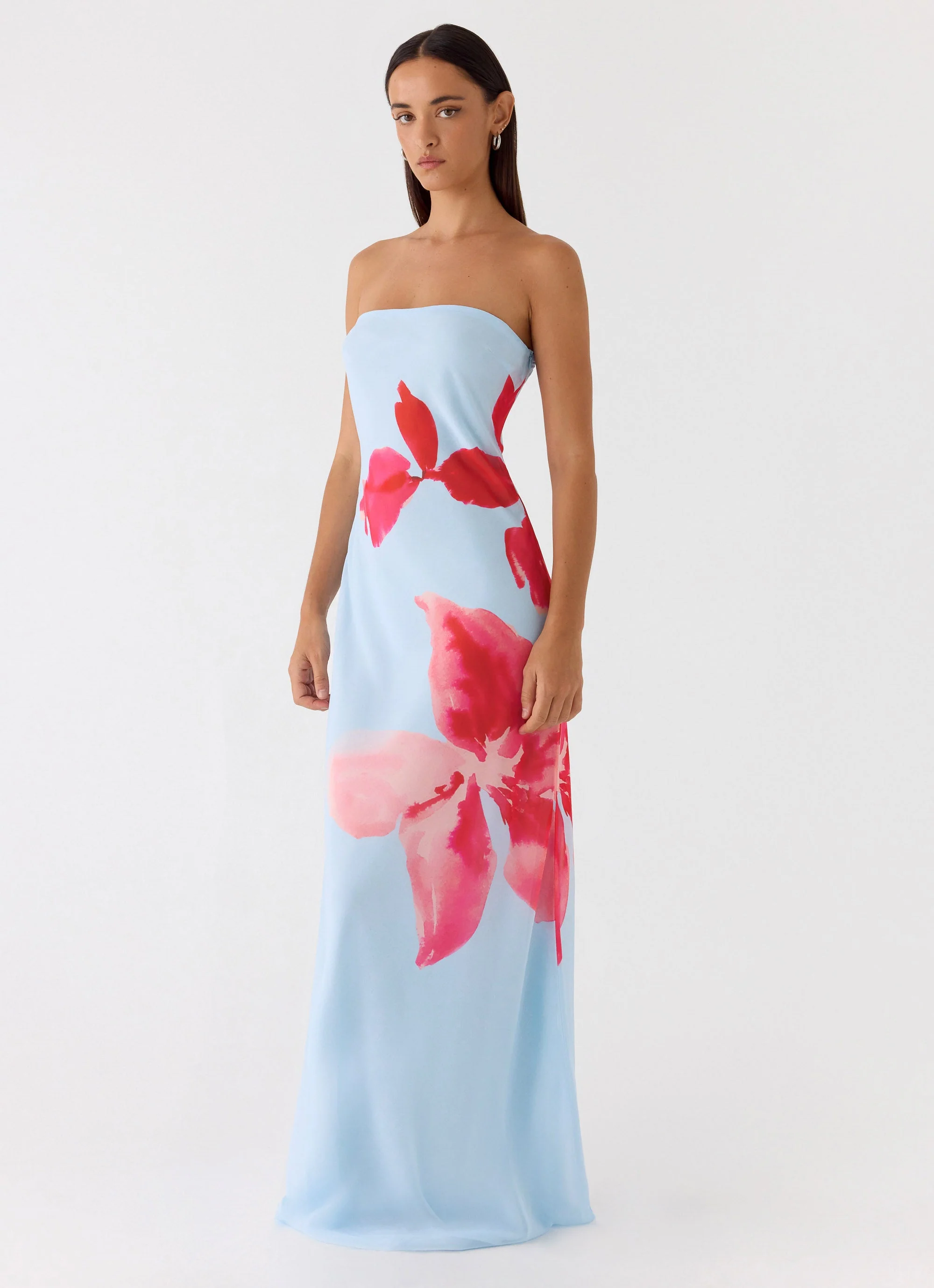 Amelle Maxi Dress - Blue Petal - Image 7
