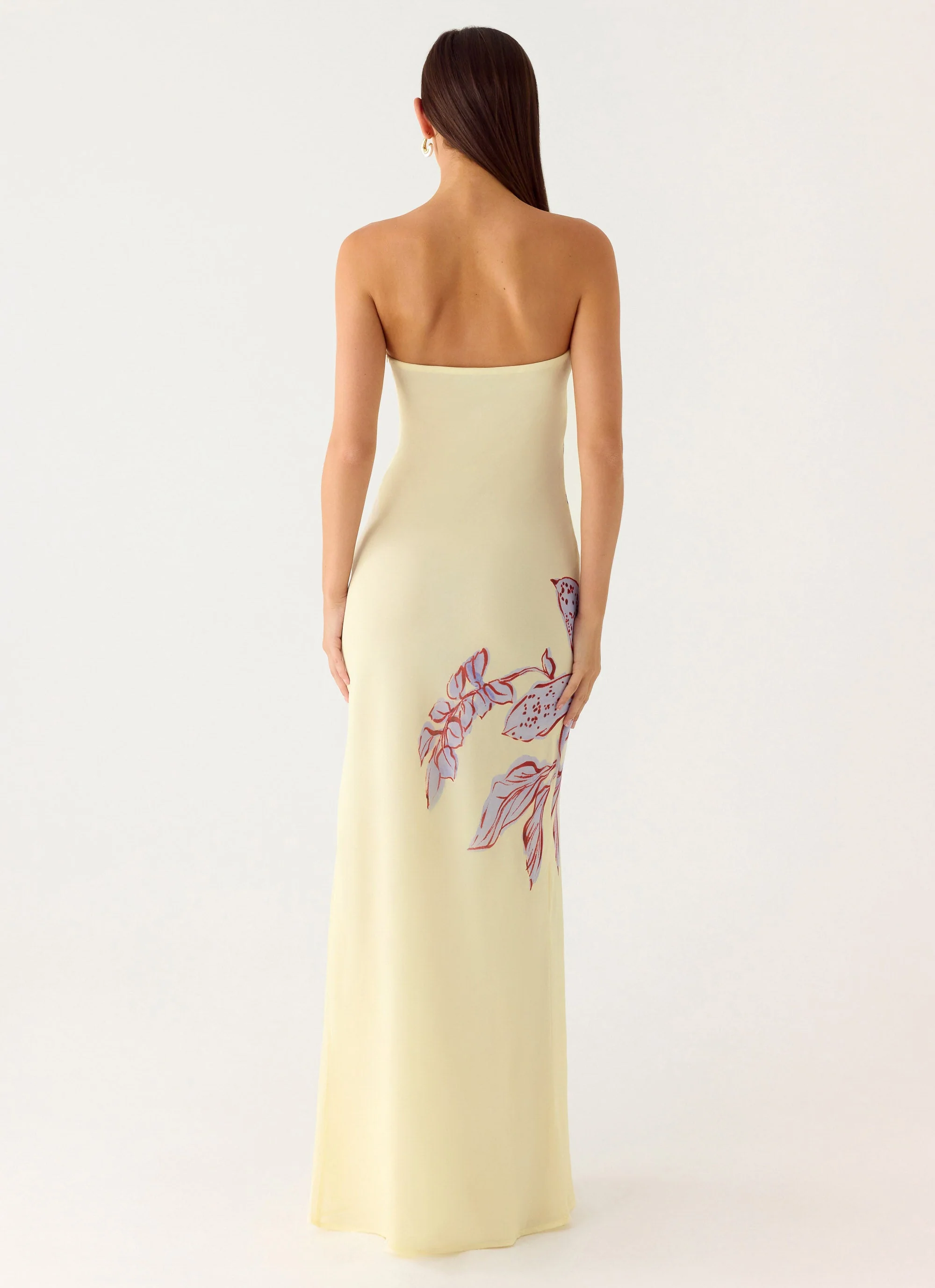Amelle Maxi Dress - Purple Floral - Image 6