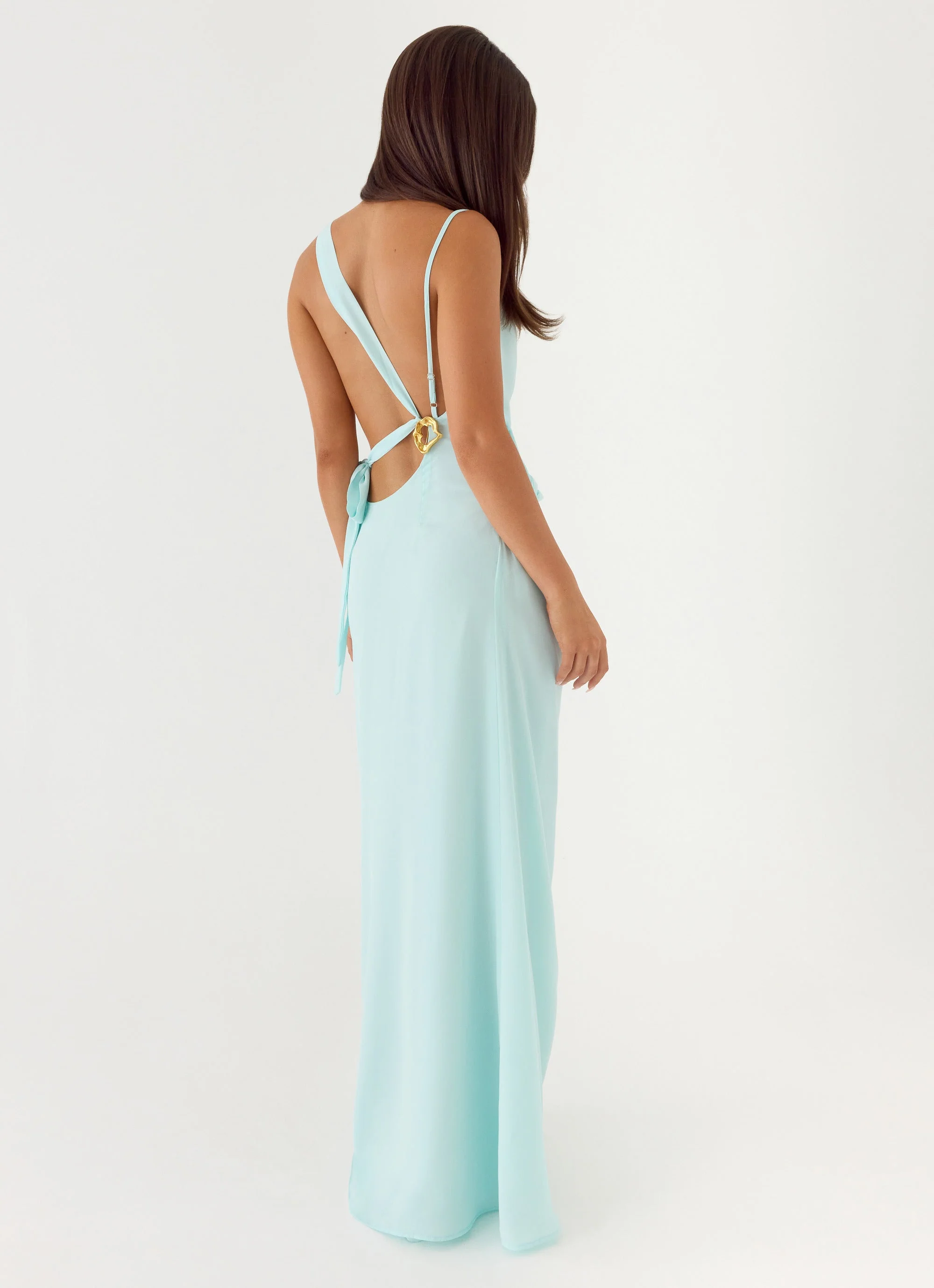 Analia Maxi Dress - Aqua - Image 12