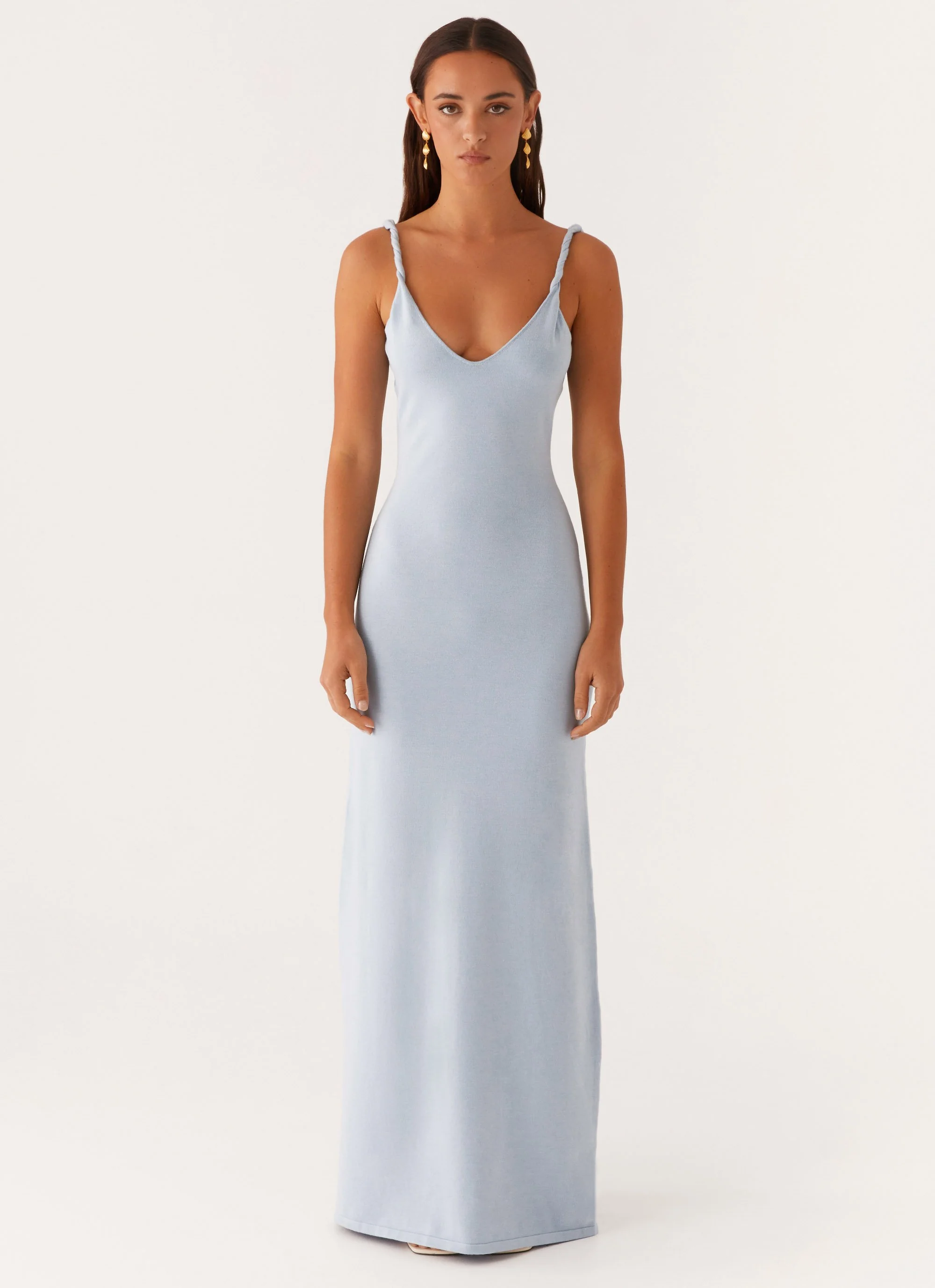 Anastasia Maxi Dress - Blue - Image 3