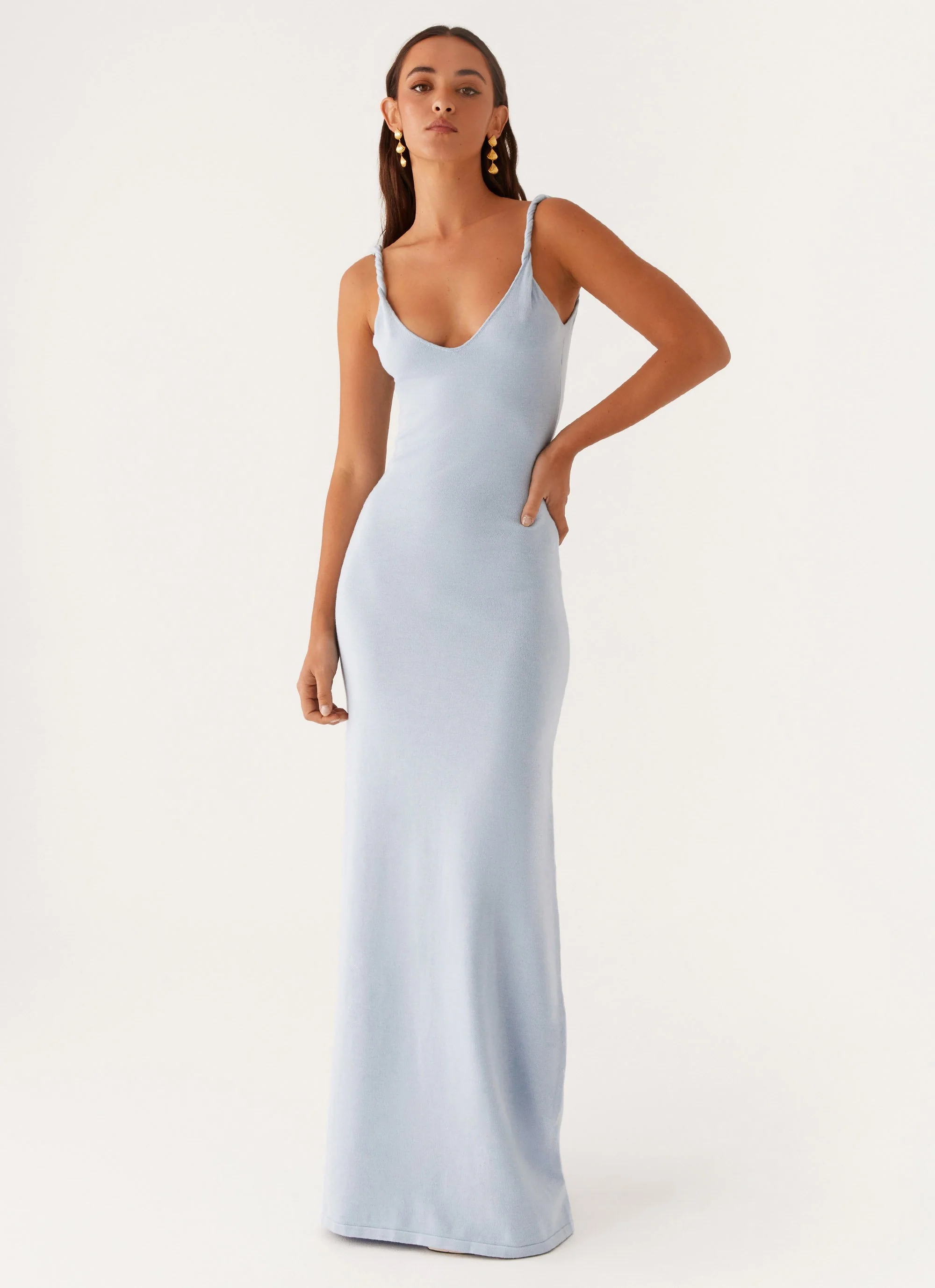 Anastasia Maxi Dress - Blue - Image 6