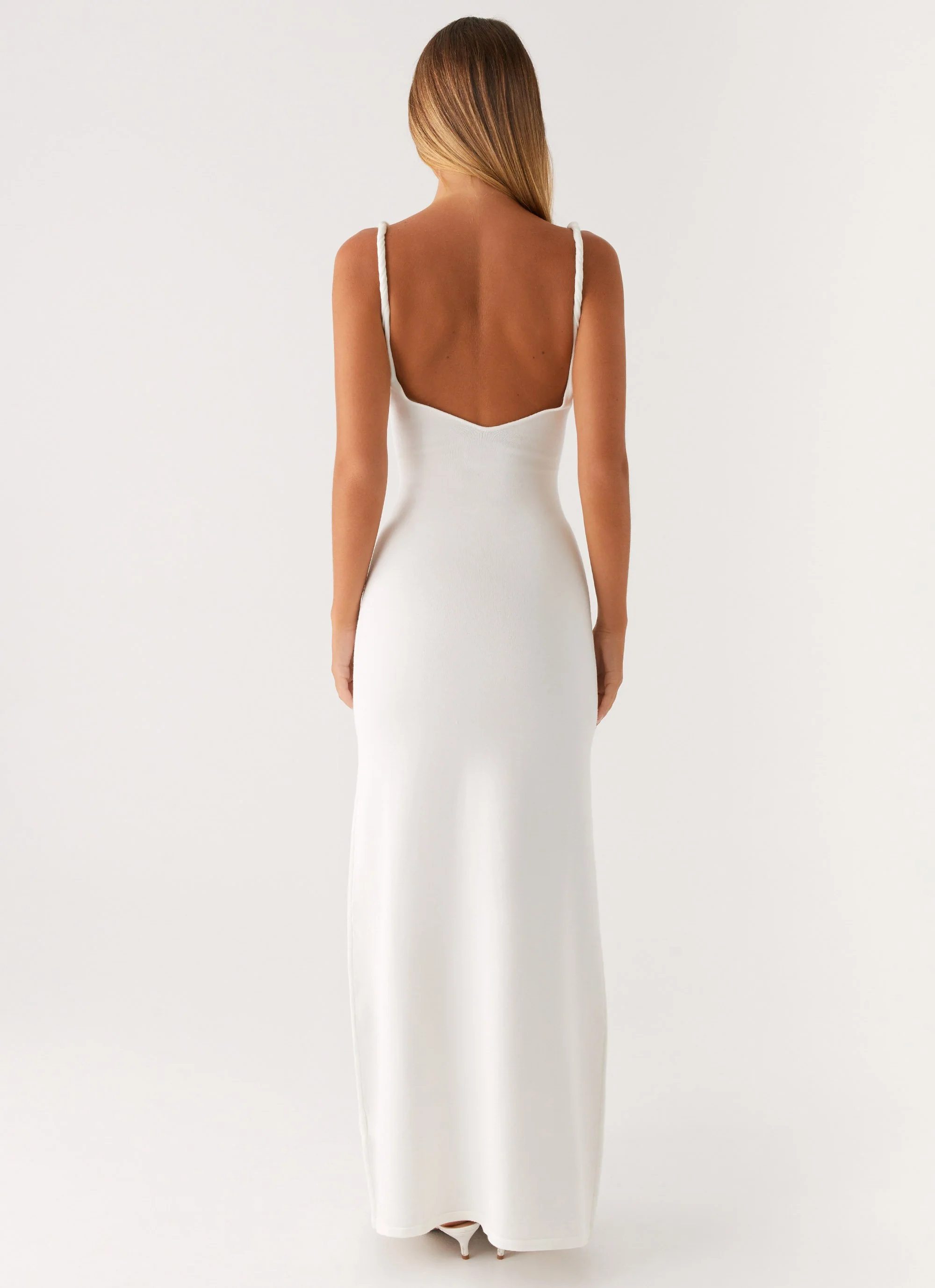Anastasia Maxi Dress - Ivory - Image 4