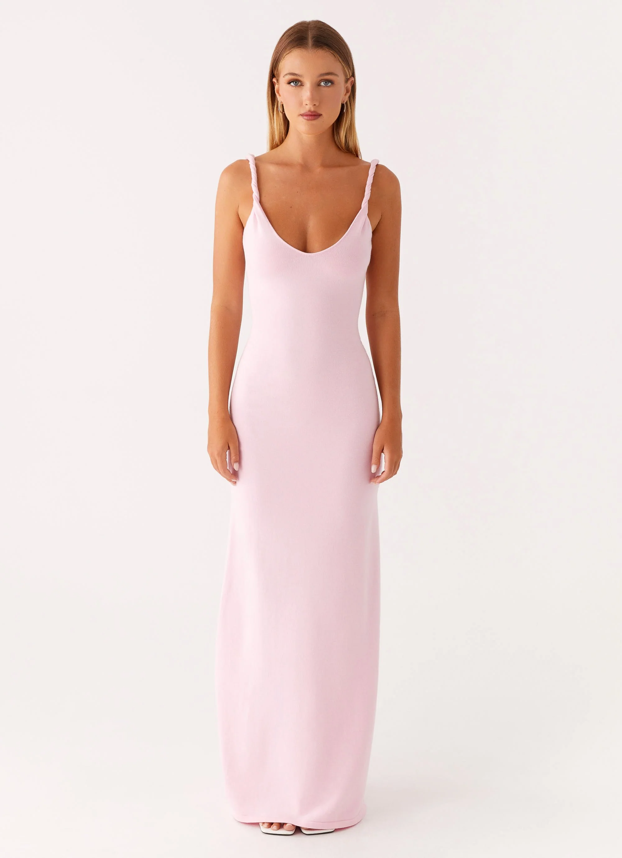 Anastasia Maxi Dress - Pink - Image 2